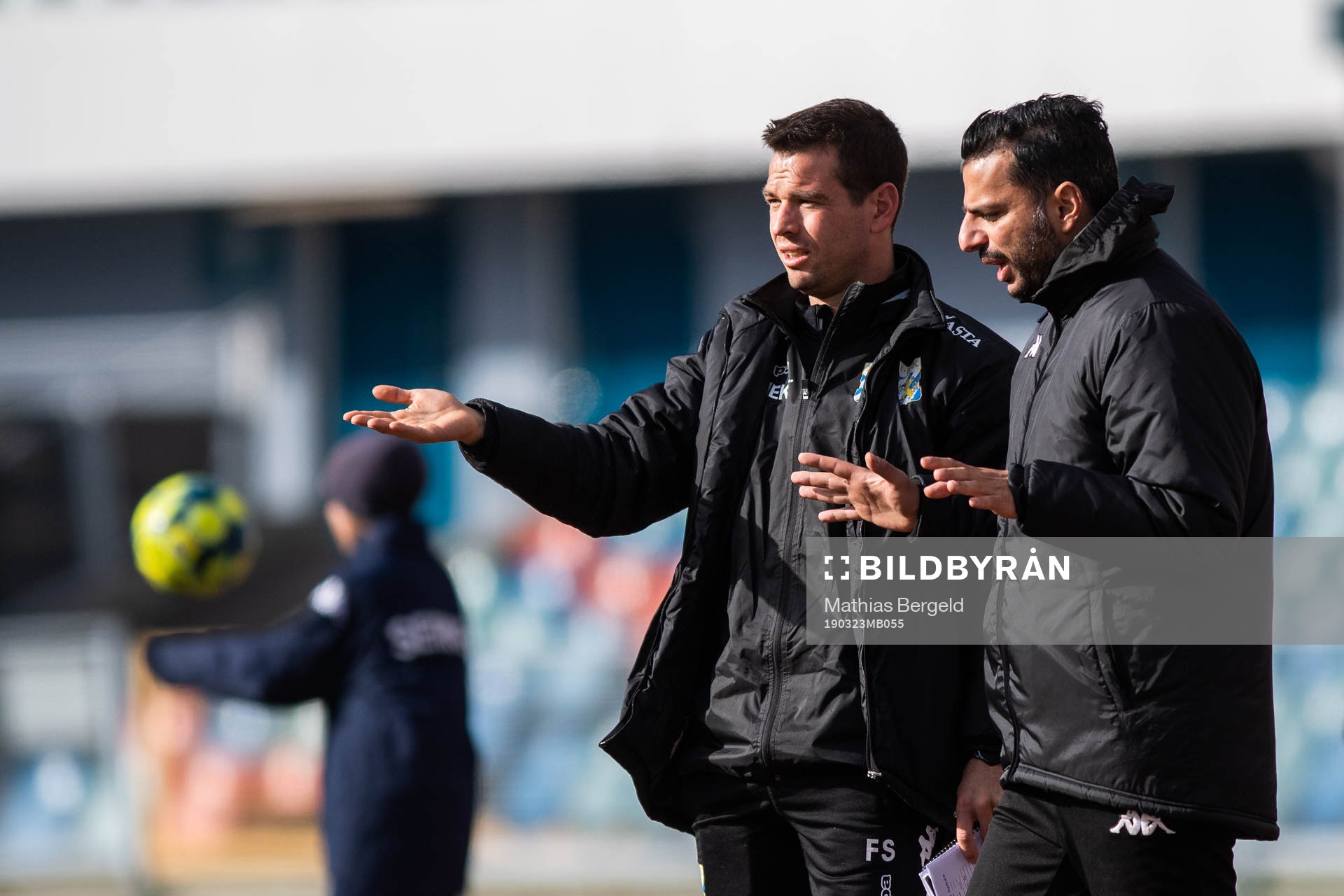 IFK Göteborgs assisterande tränare Ferran Sibila och