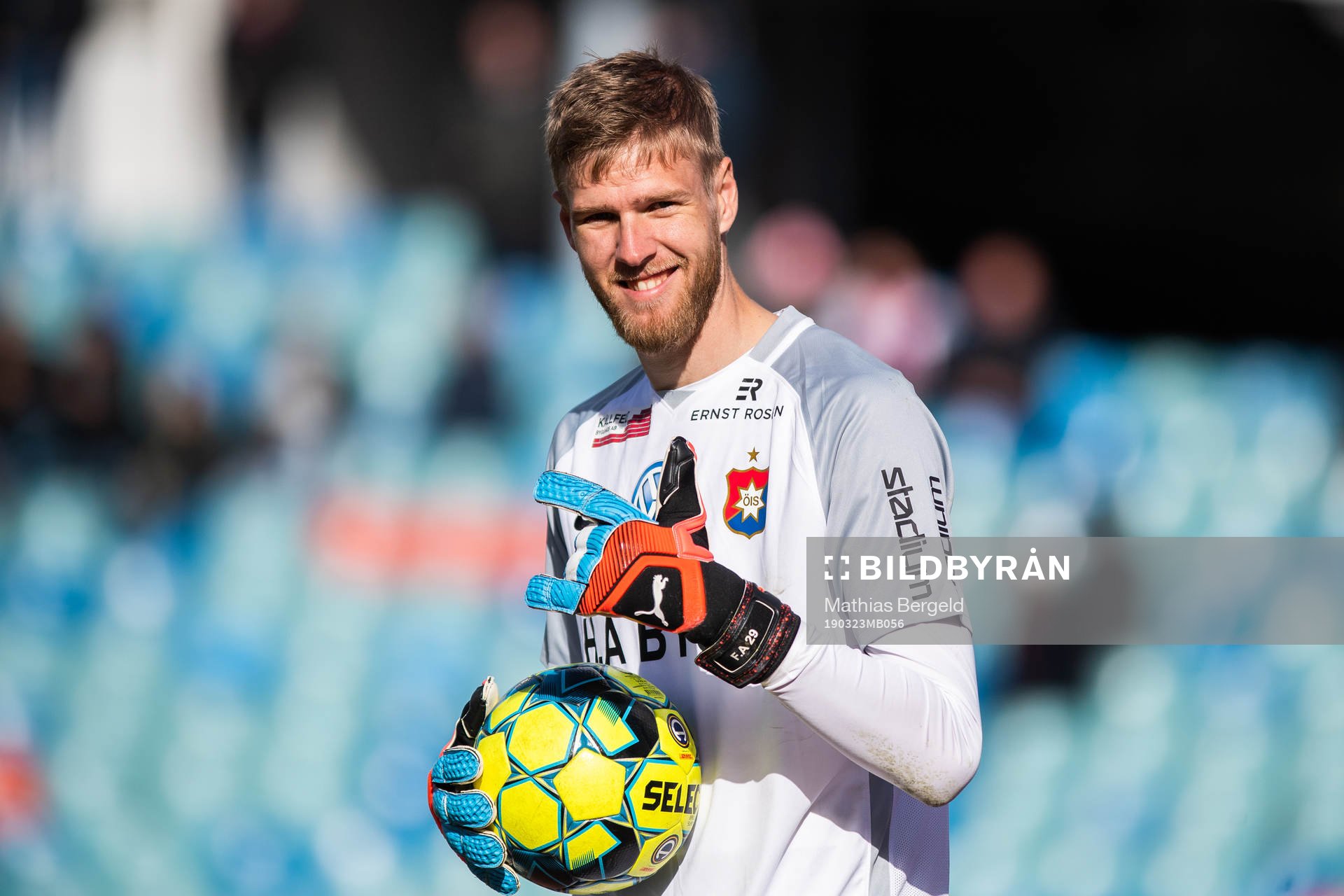 Örgrytes målvakt Fredrik Andersson