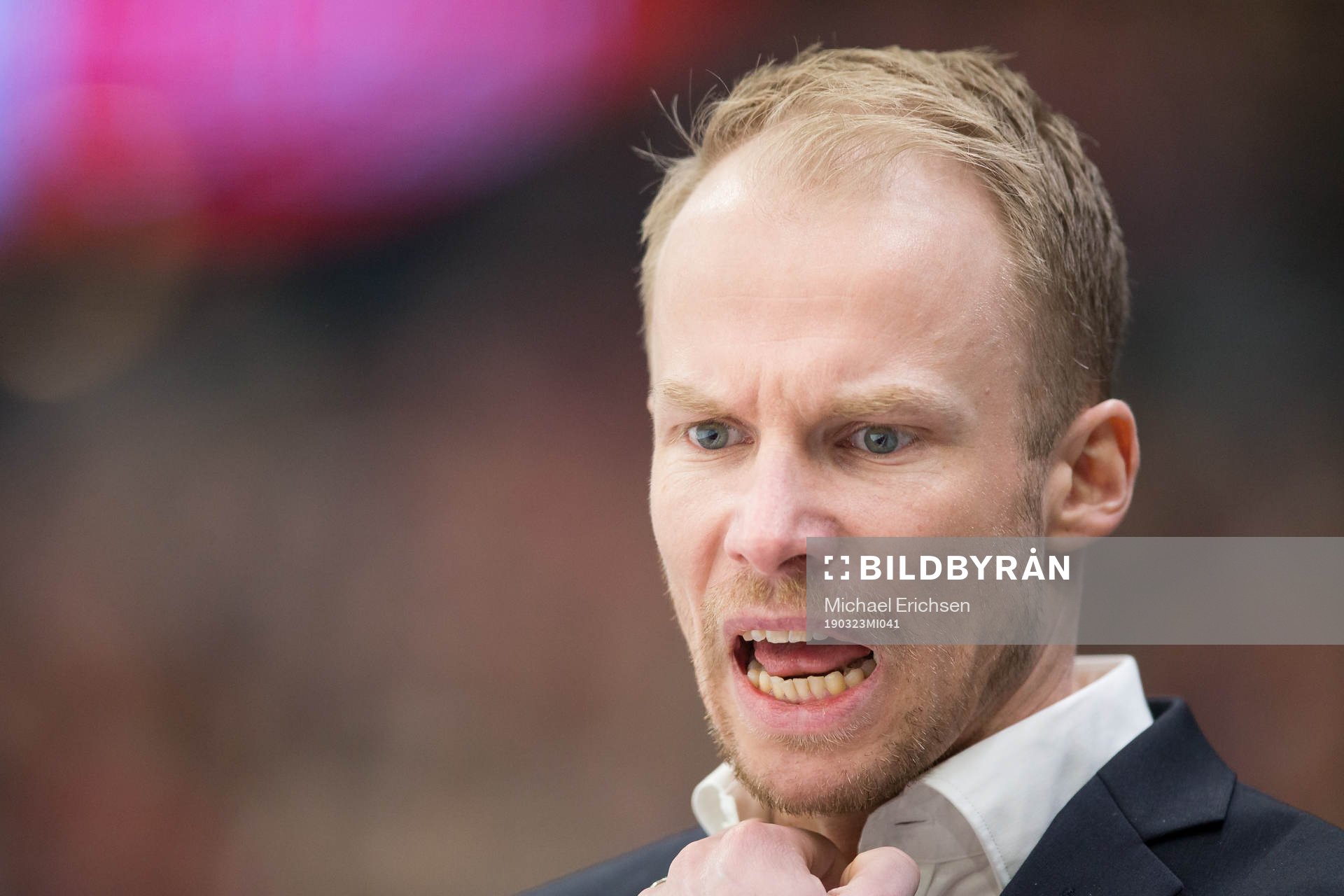 Frölundas assisterande tränare Johan Lundskog