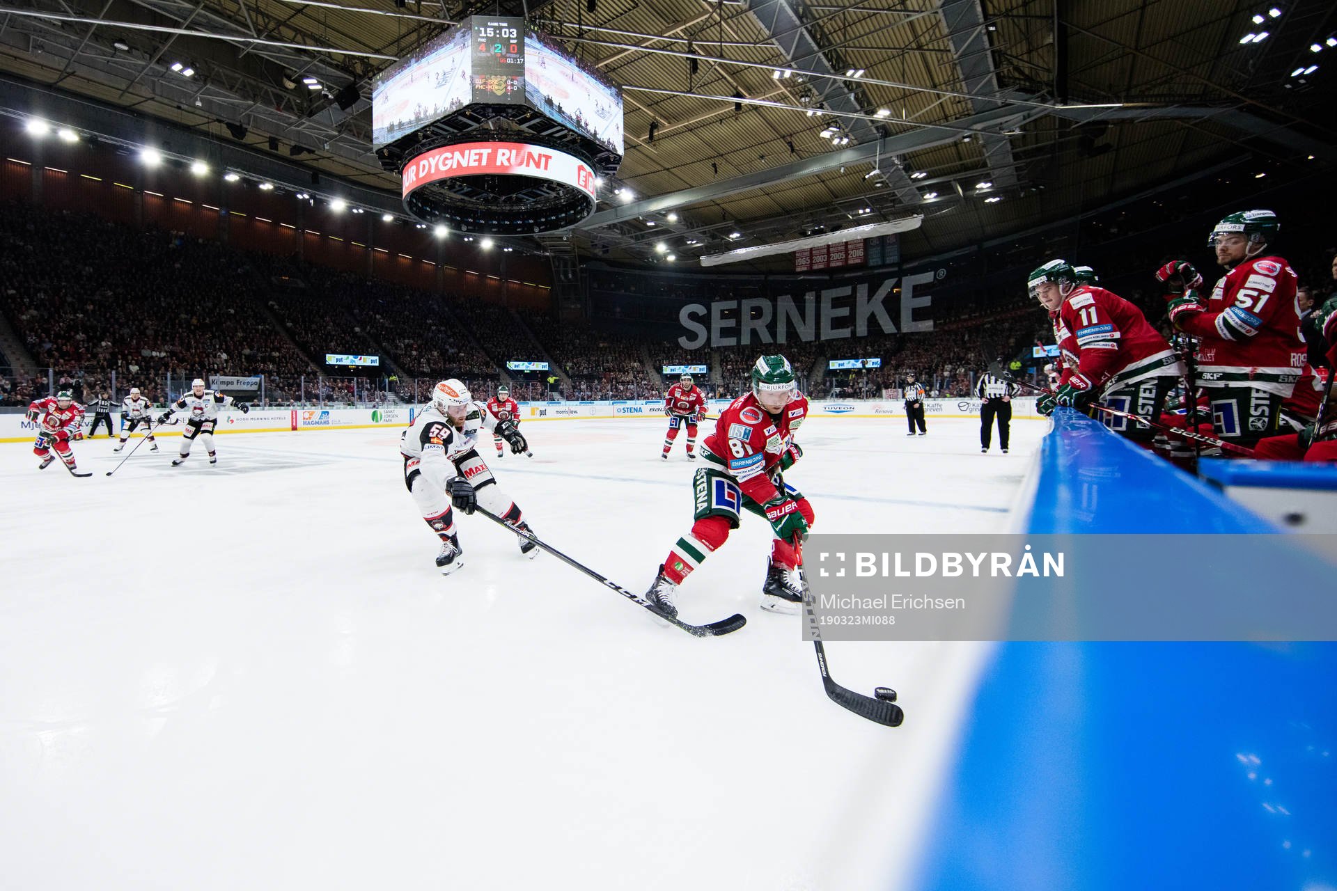 Malmö Redhawks Anton Mylläri Frölundas Ryan Lasch