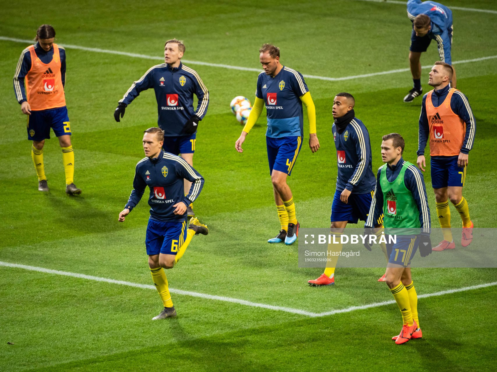 Emil Forsberg, Ludwig Augustinsson, Andreas Granqvist,