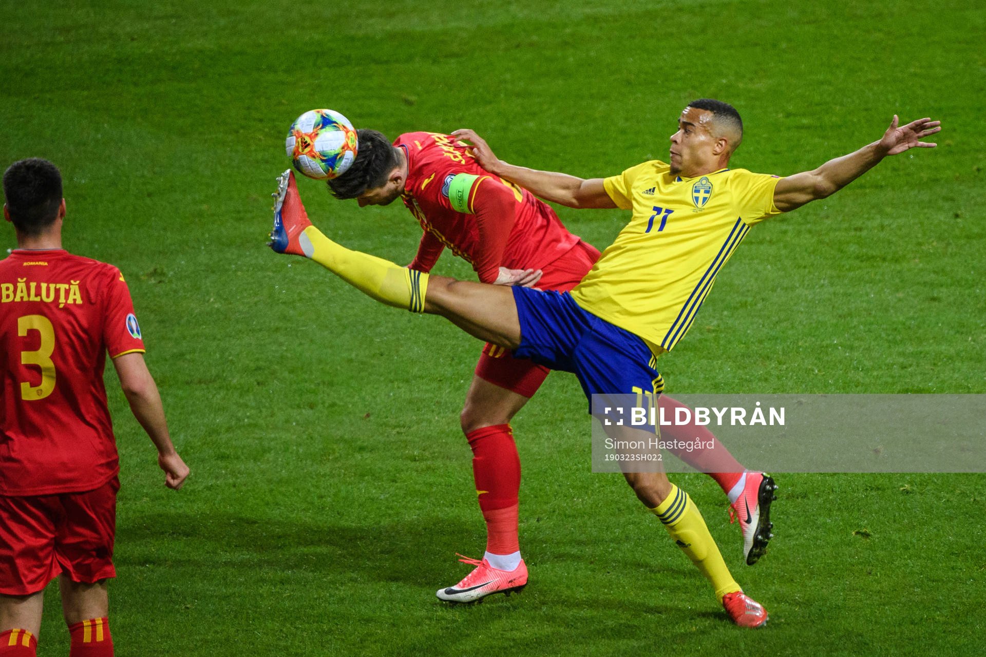 Robin Quaison of Sweden
