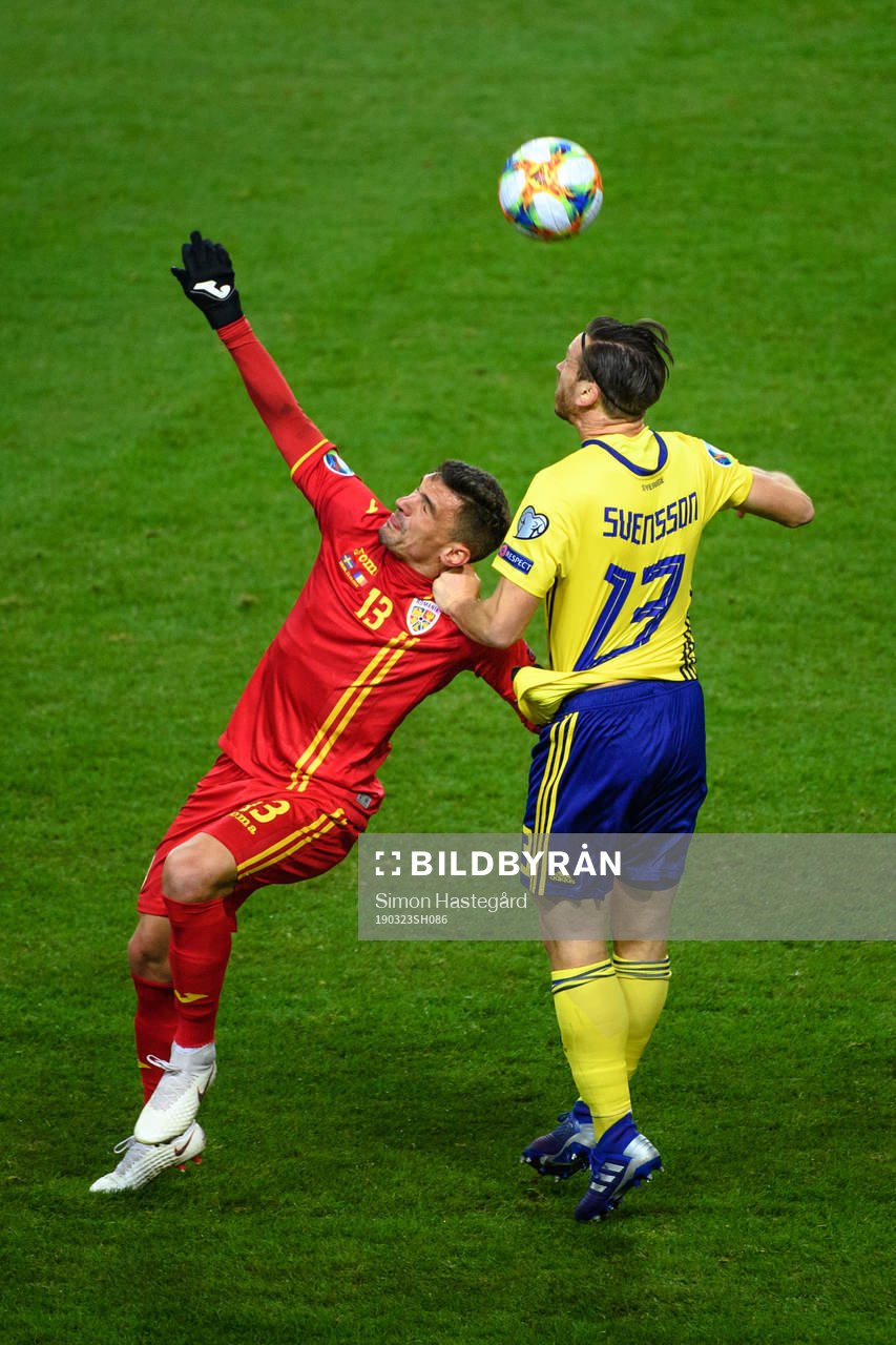 Claudiu Keseru of Romania and Gustav Svensson of Sweden