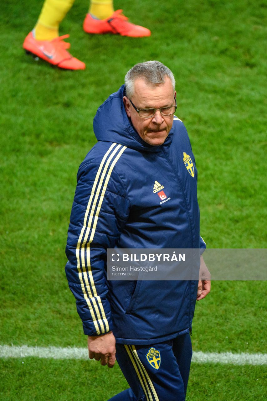 Head coach Janne Andersson of Sweden
