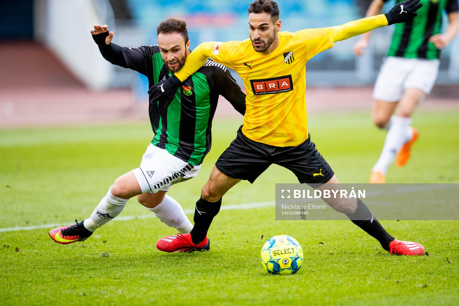 GAIS Evaldo Nascimento Lamaur Neto mot Häckens Mervan Celik