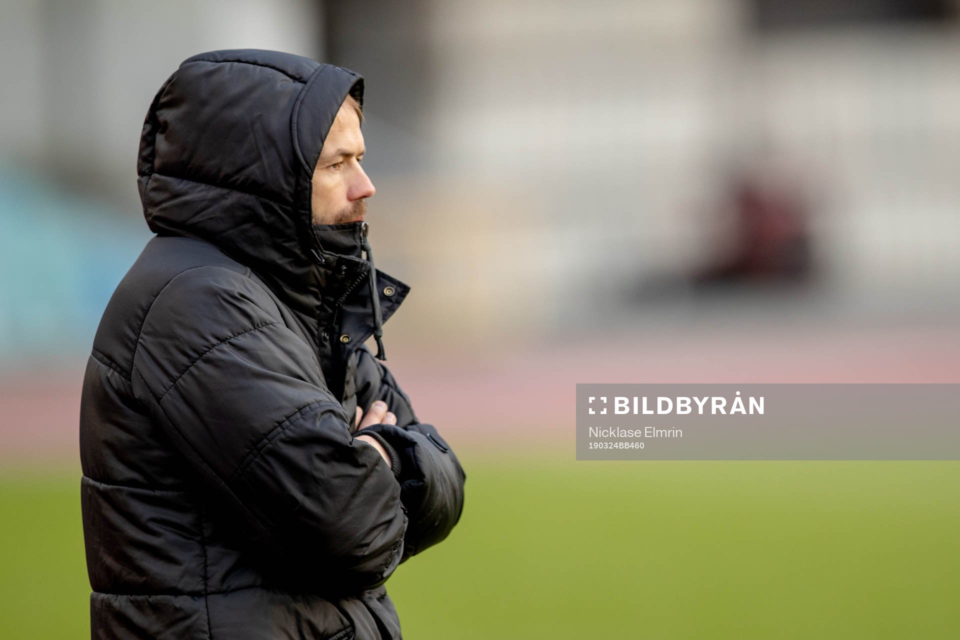 Häckens tränare Andreas Alm