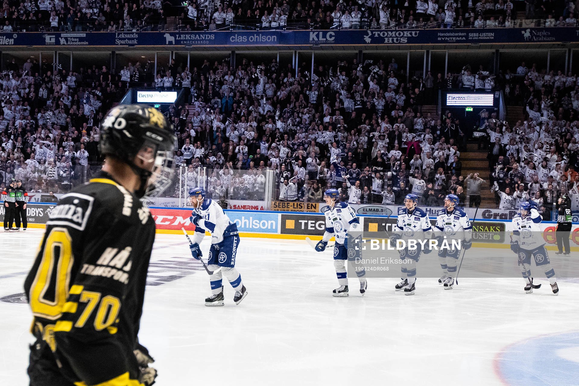 Leksands Mattias Ritola jublar