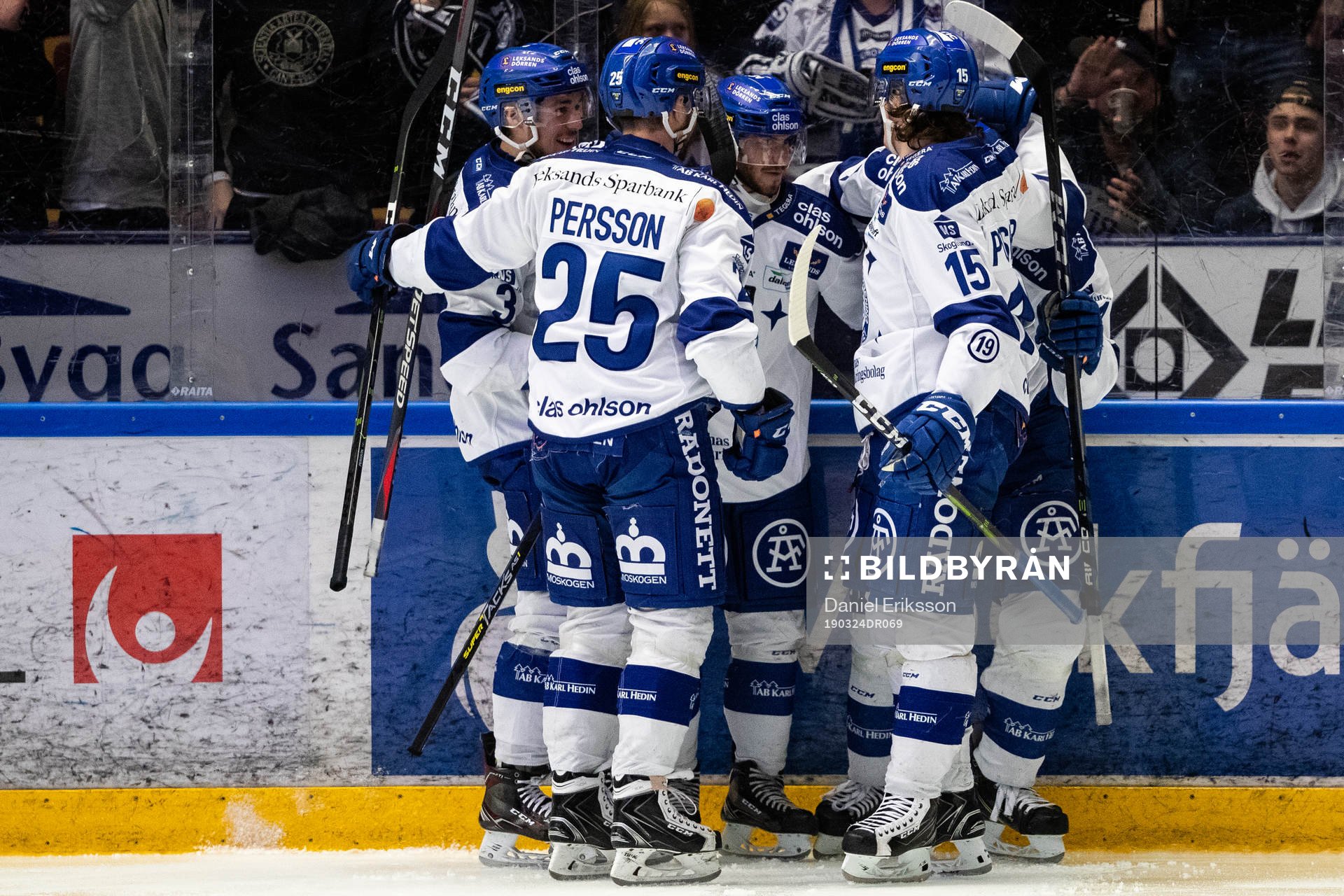 Leksands Mattias Ritola jublar