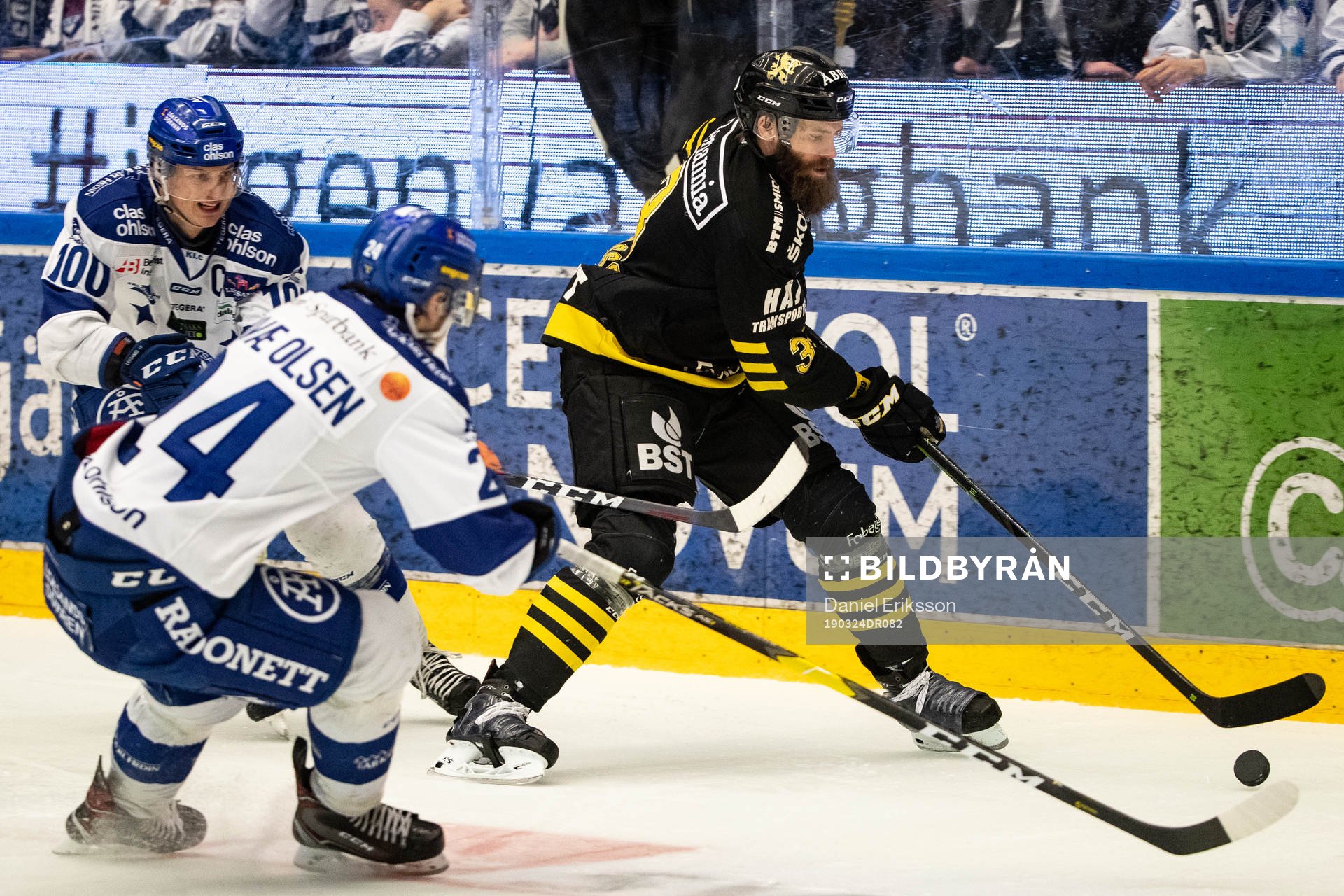 s Johan Larsson och Leksands Thomas Valkvæ Olsen