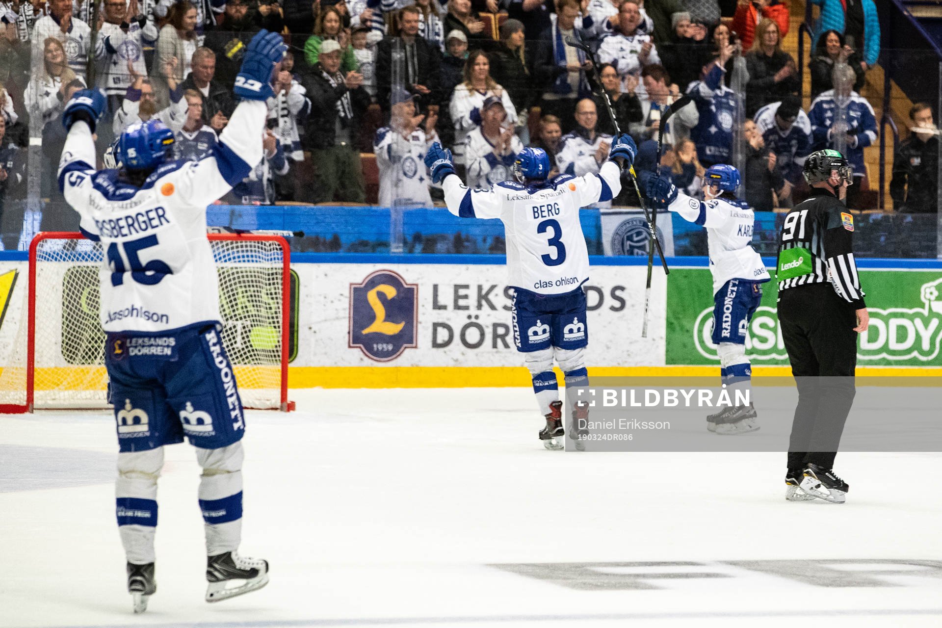Leksands Johan Porsberger och August Berg och Marcus