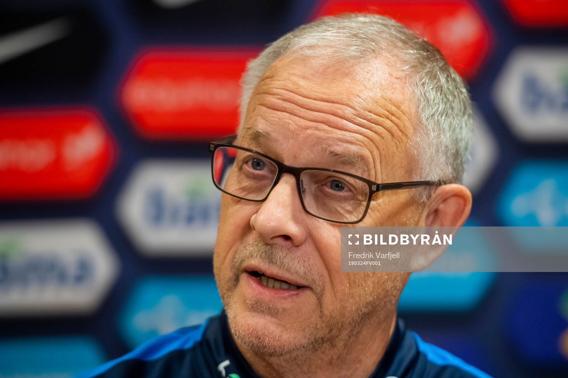 Lars Lagerbäck, head coach of Norway