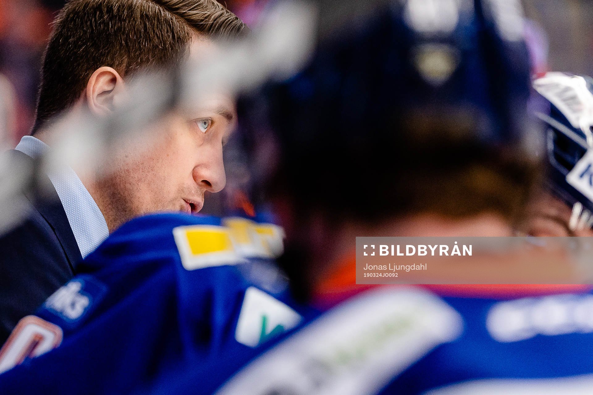 Växjös tränare Sam Hallam