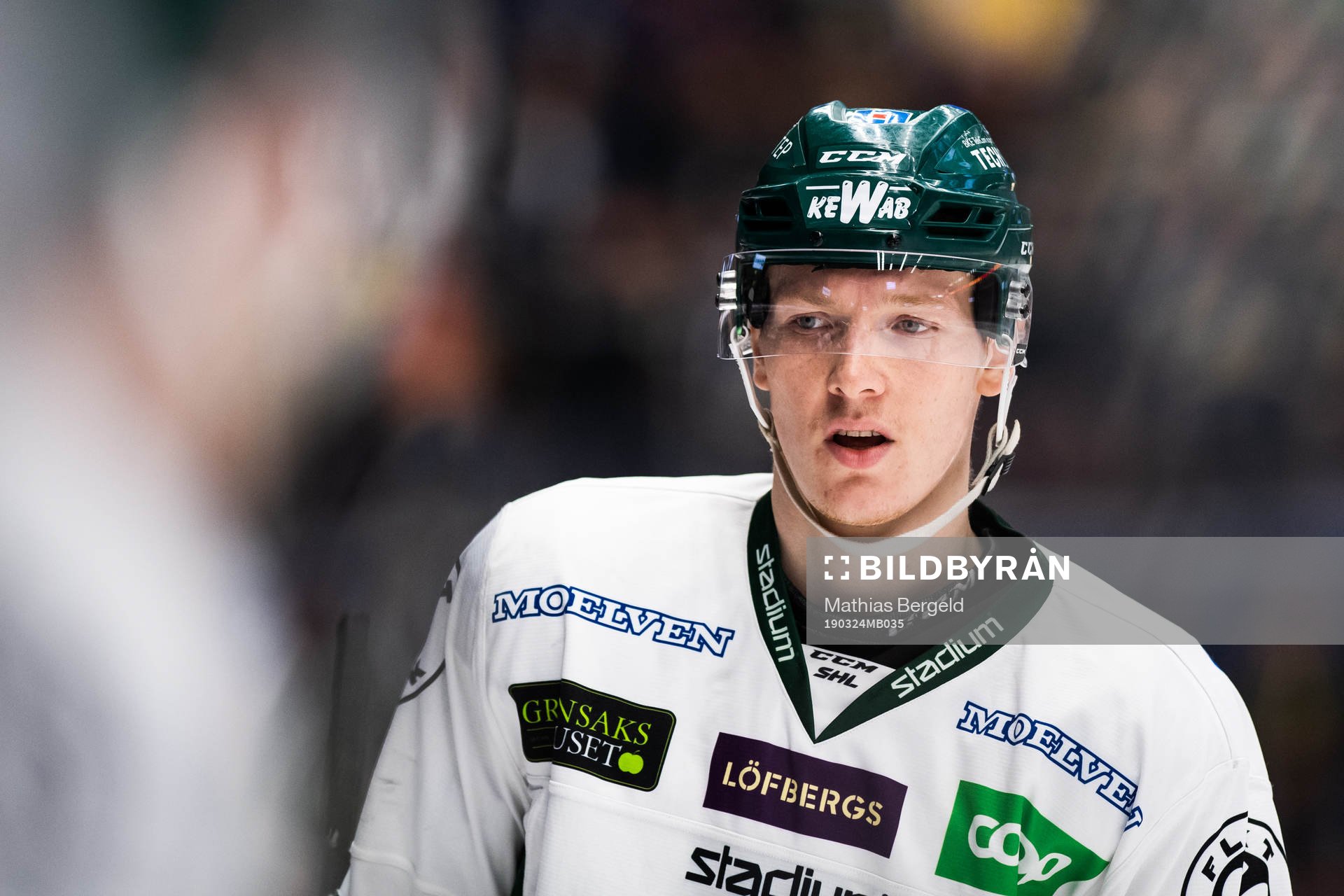 Färjestads Gustav Rydahl deppar