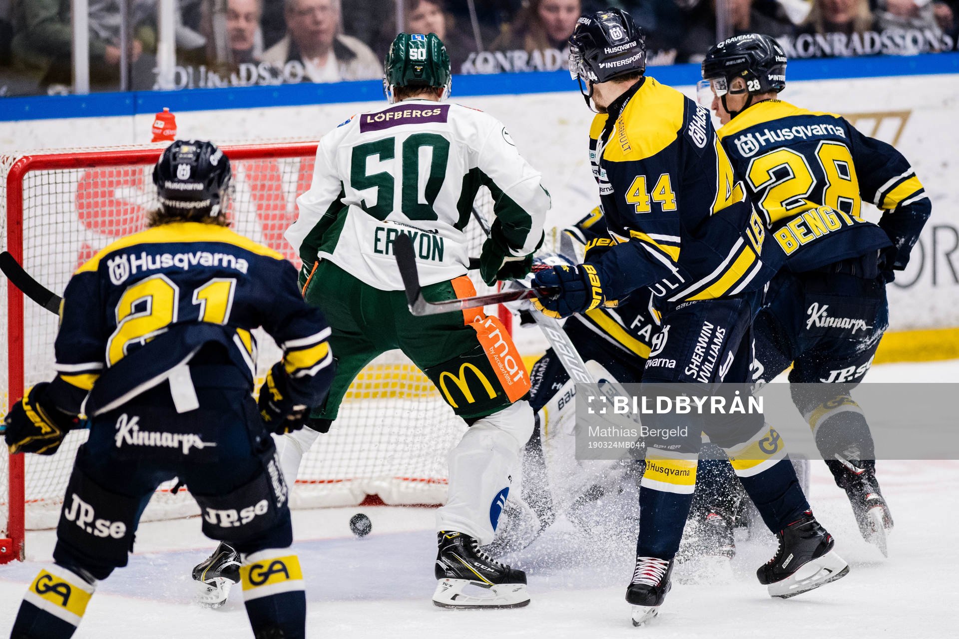 Färjestads Sebastian Erixon gör 1-3