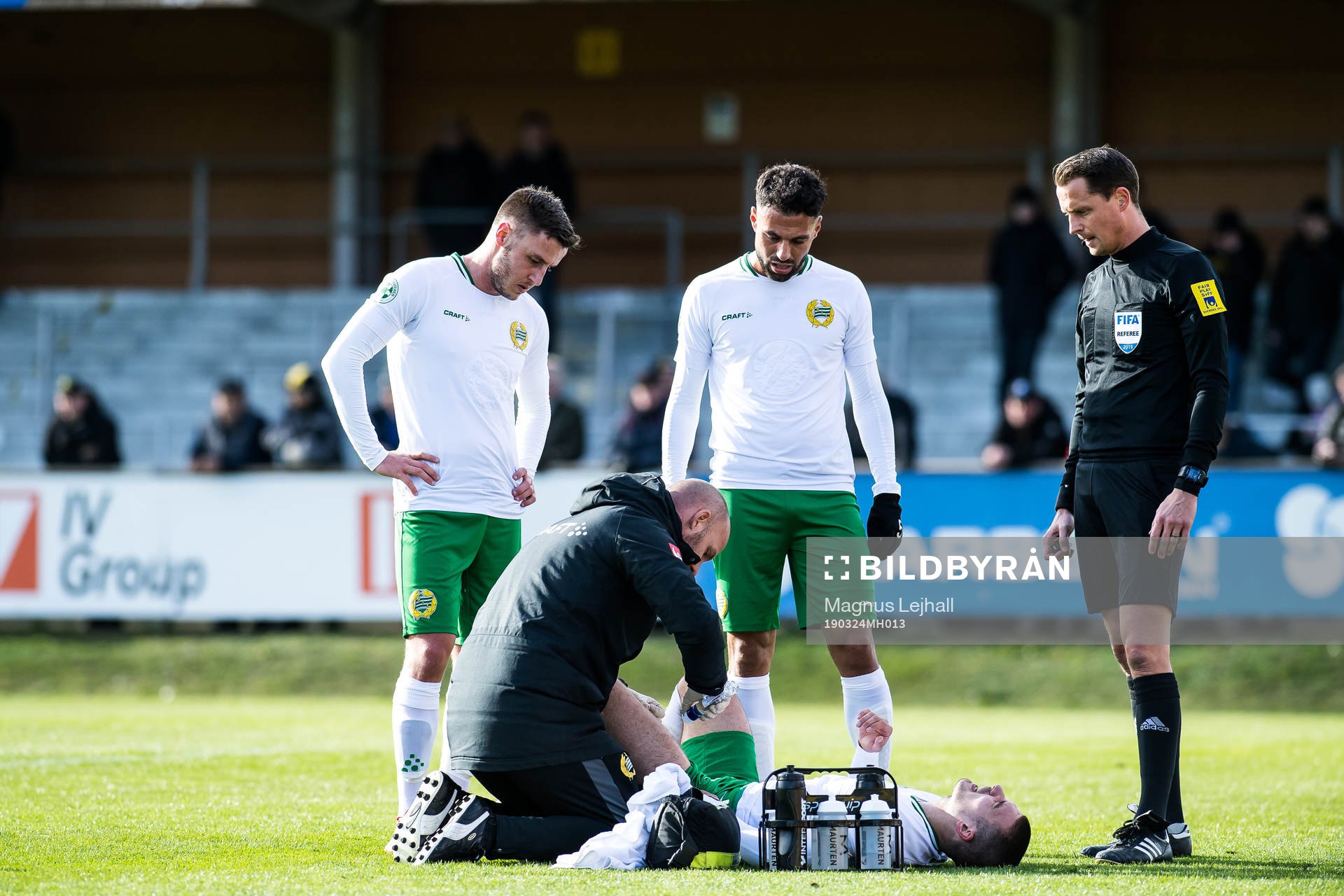Hammarbys Vladimir Rodic har ont
