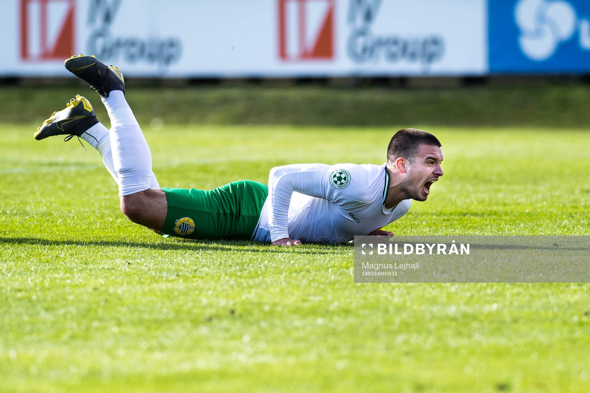 Hammarbys Vladimir Rodic har ont