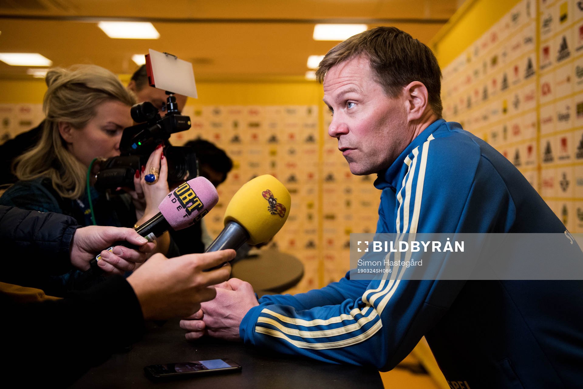 Roger Sandberg scout of Sweden