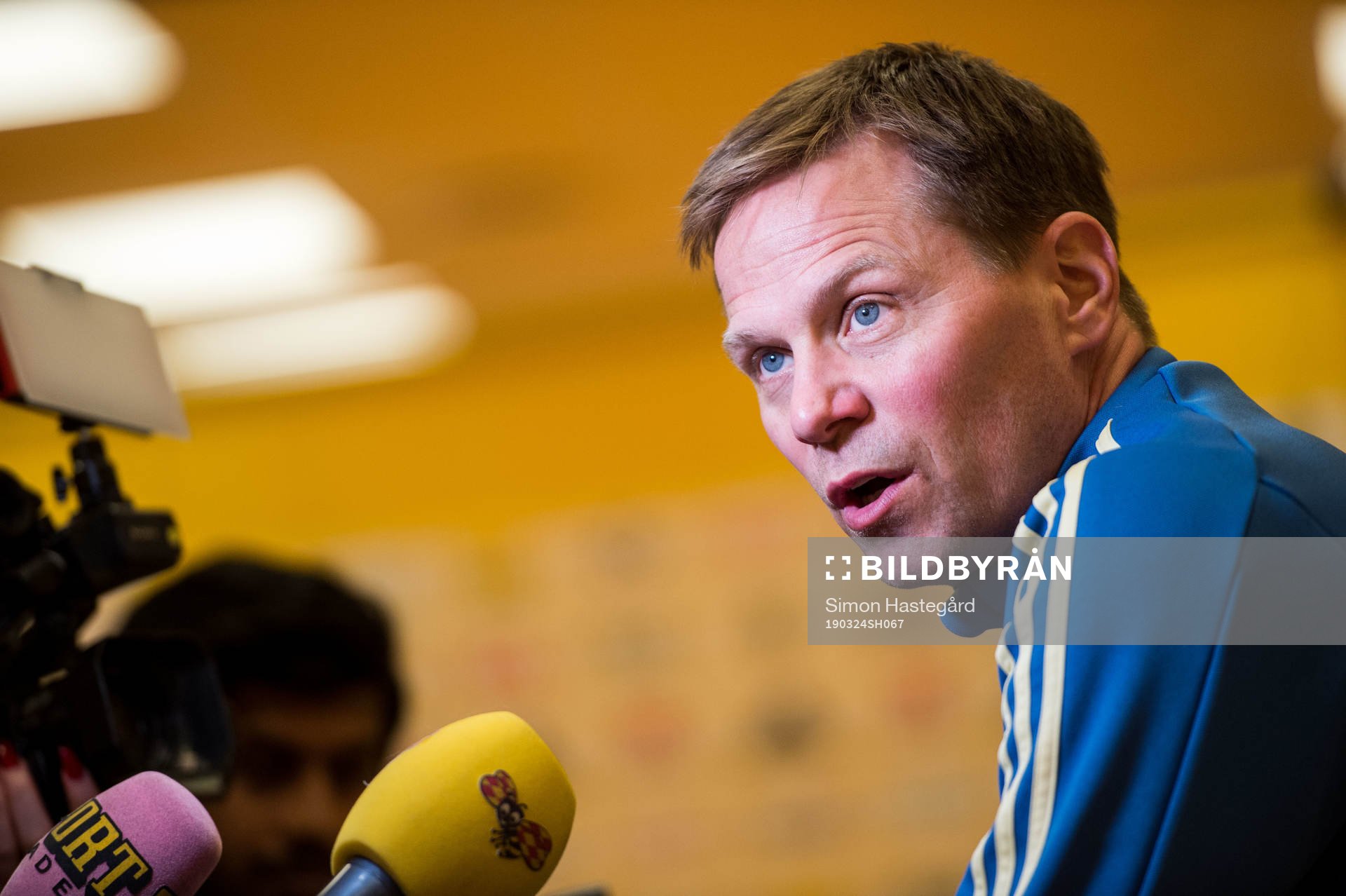 Roger Sandberg scout of Sweden
