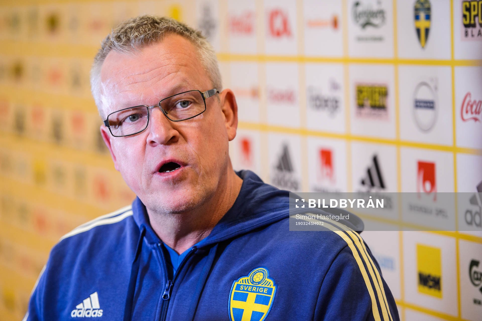 Head coach Janne Andersson of Sweden