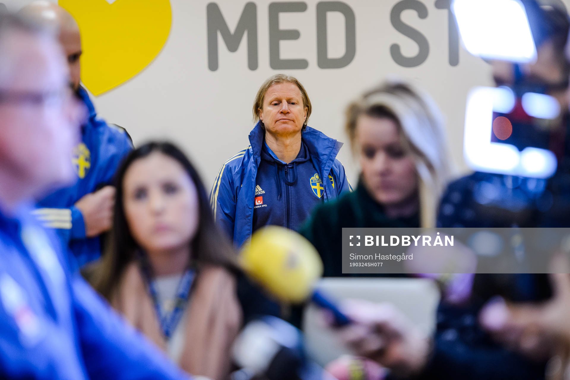 Team manager Stefan Pettersson of Sweden