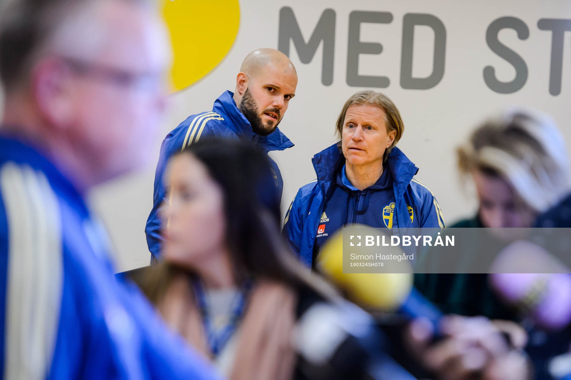 Media officer Jakob Kakembo Andersson  and Team manager