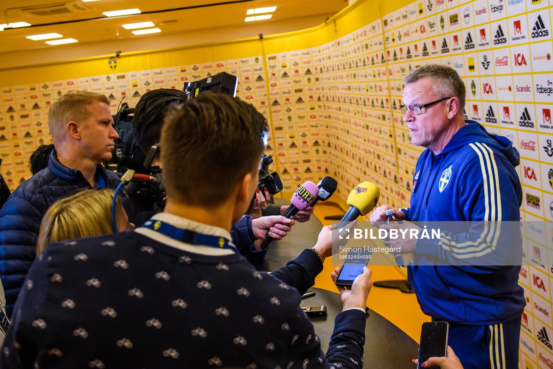 Head coach Janne Andersson of Sweden