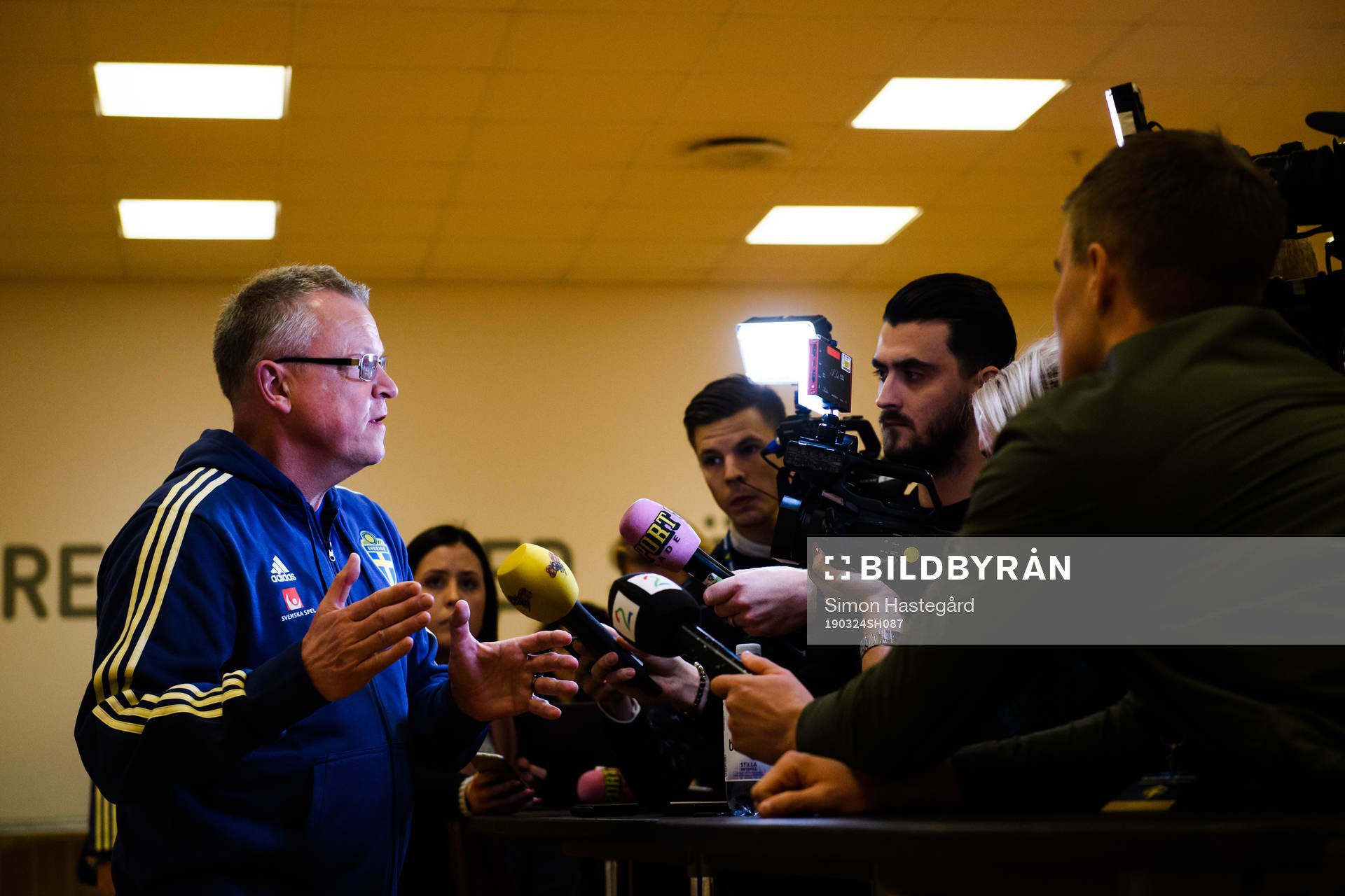 Head coach Janne Andersson of Sweden