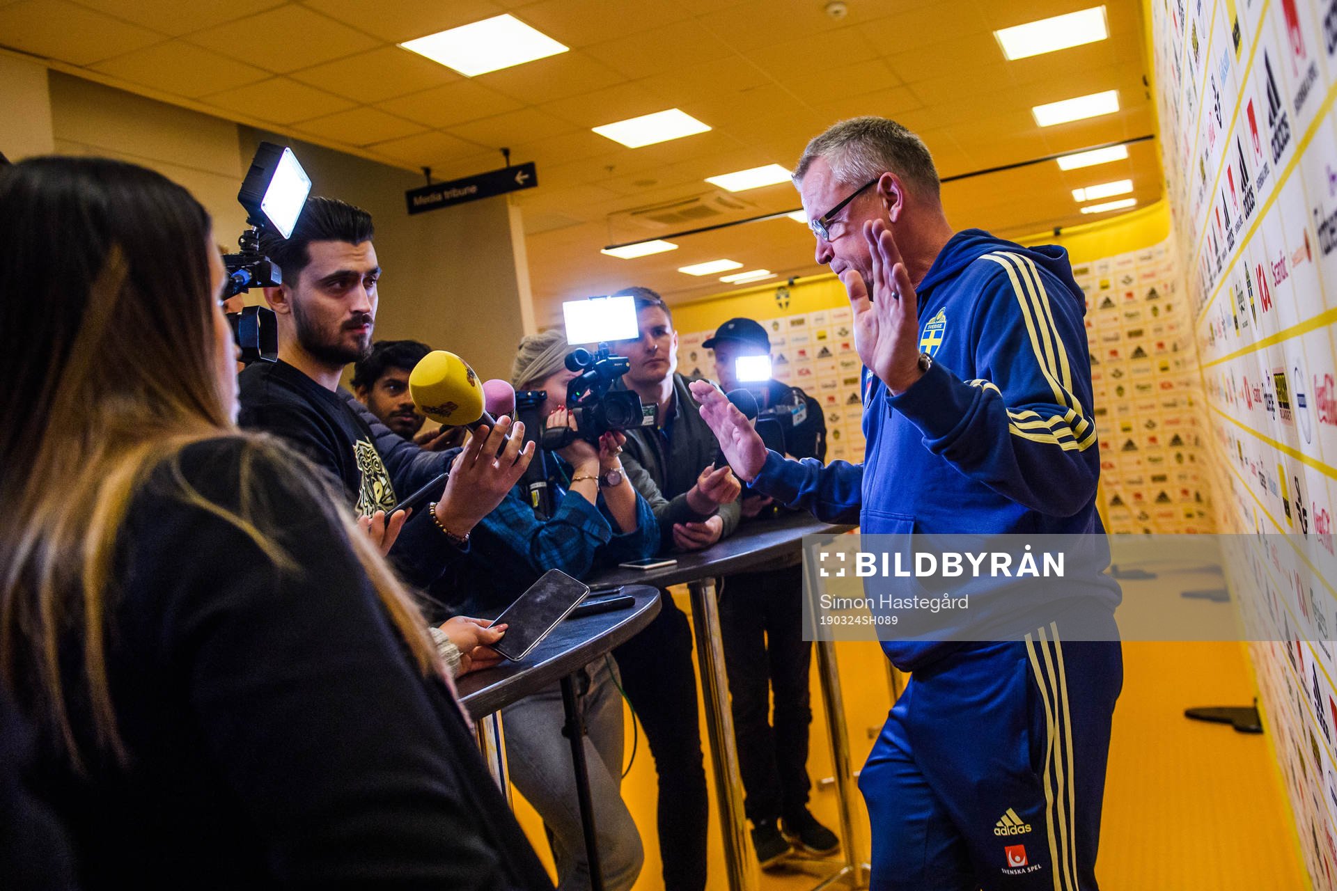 Head coach Janne Andersson of Sweden