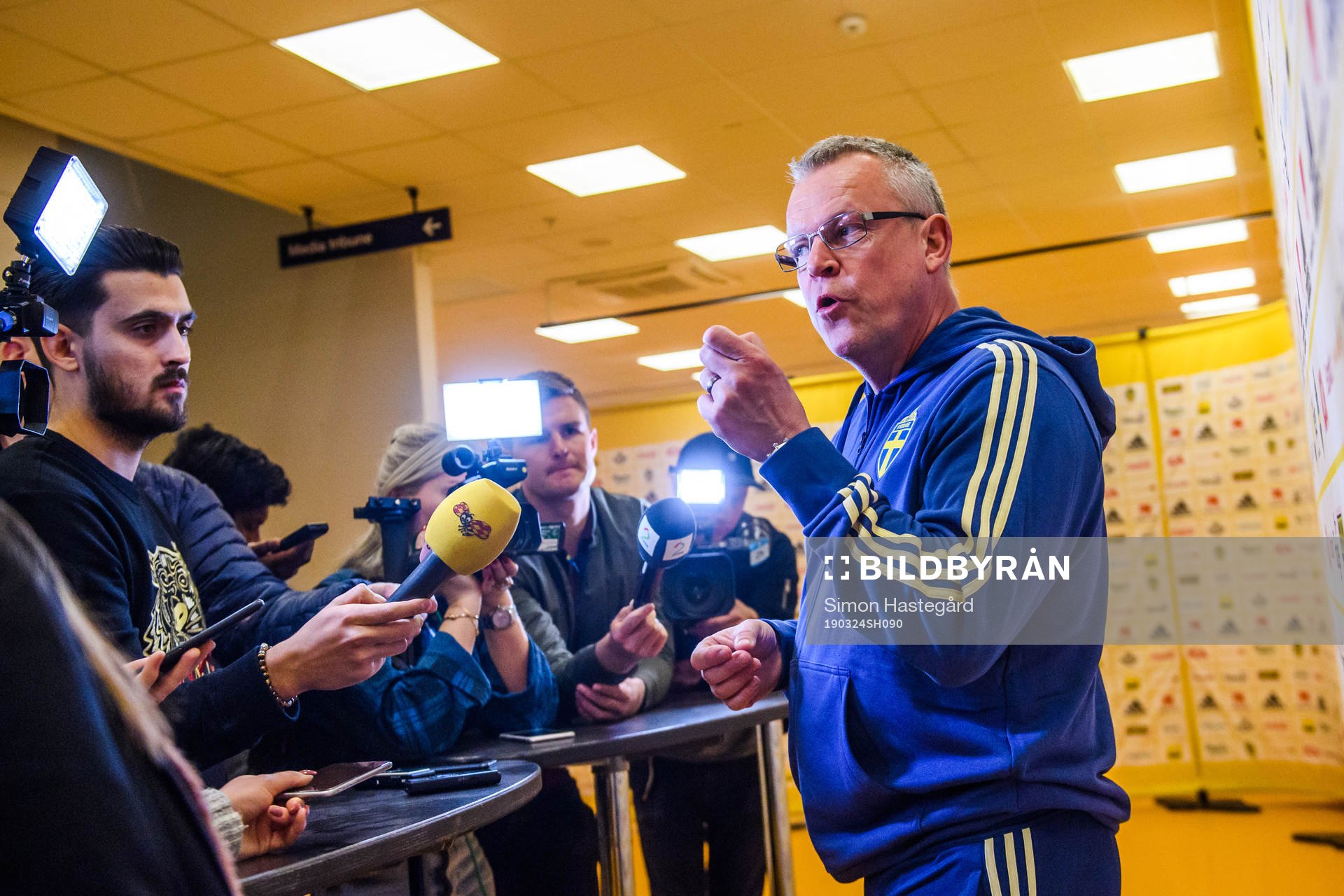 Head coach Janne Andersson of Sweden