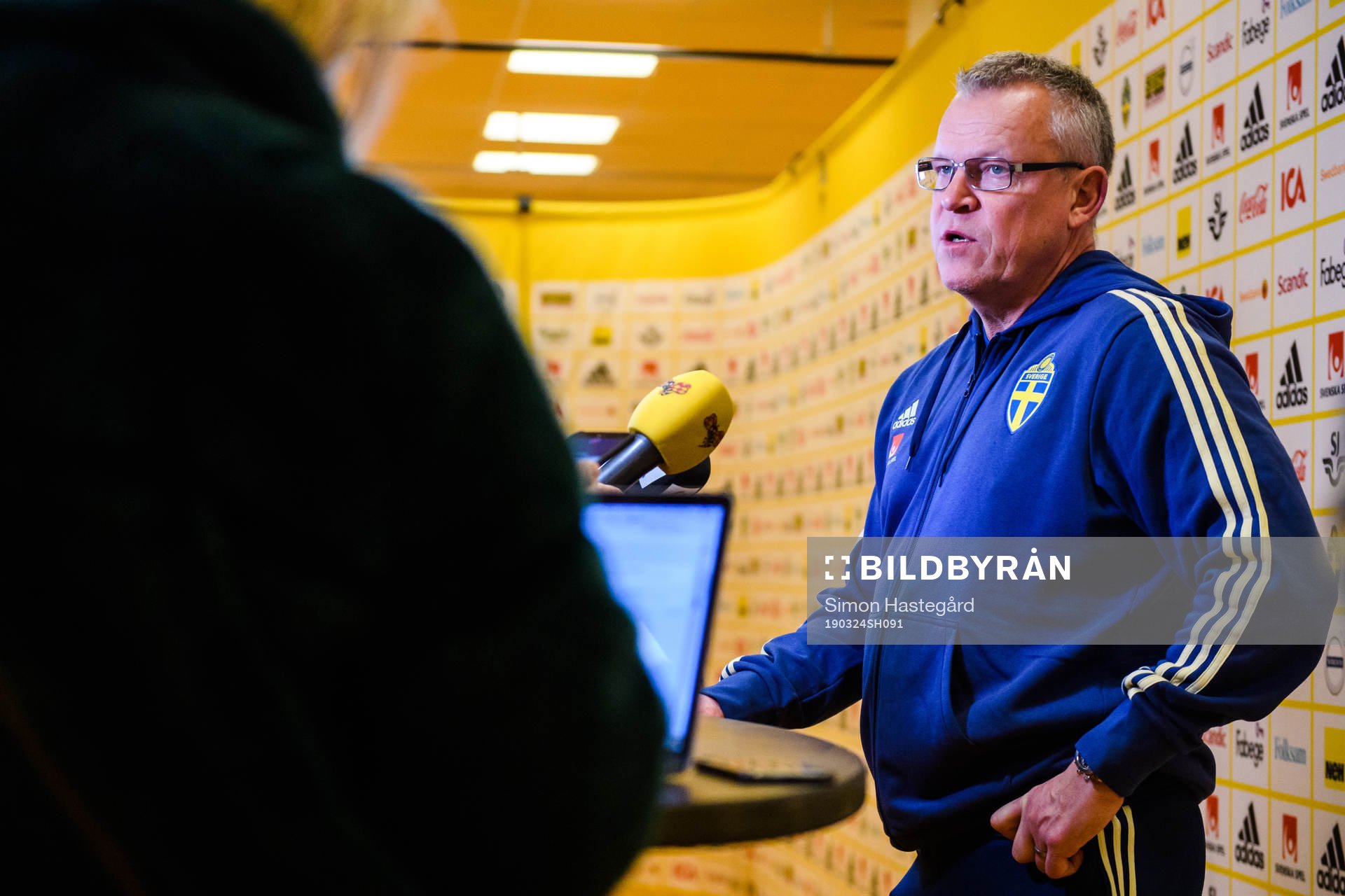 Head coach Janne Andersson of Sweden