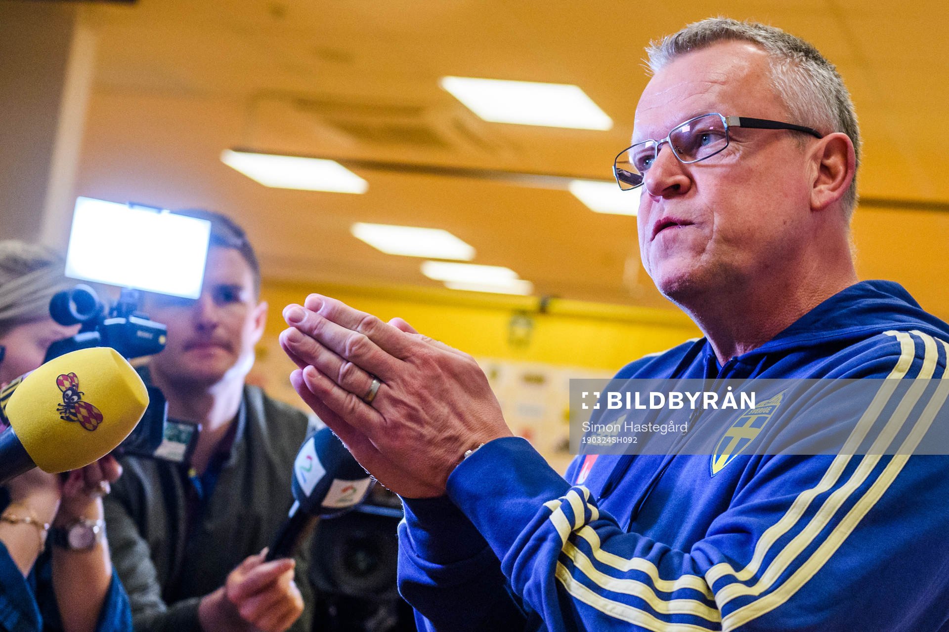 Head coach Janne Andersson of Sweden