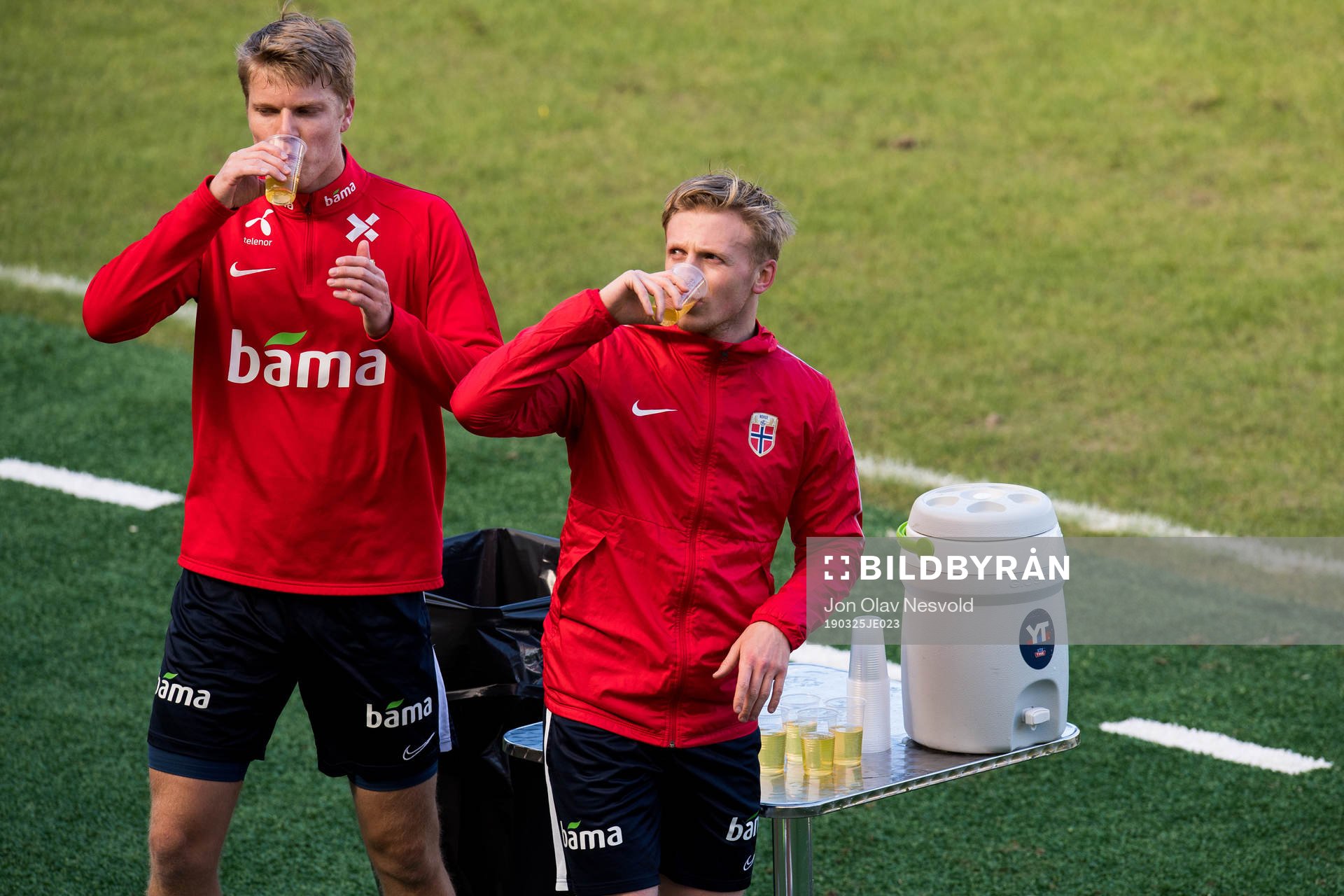 Sigurd Rosted and Mats Møller Dæhli of Norway