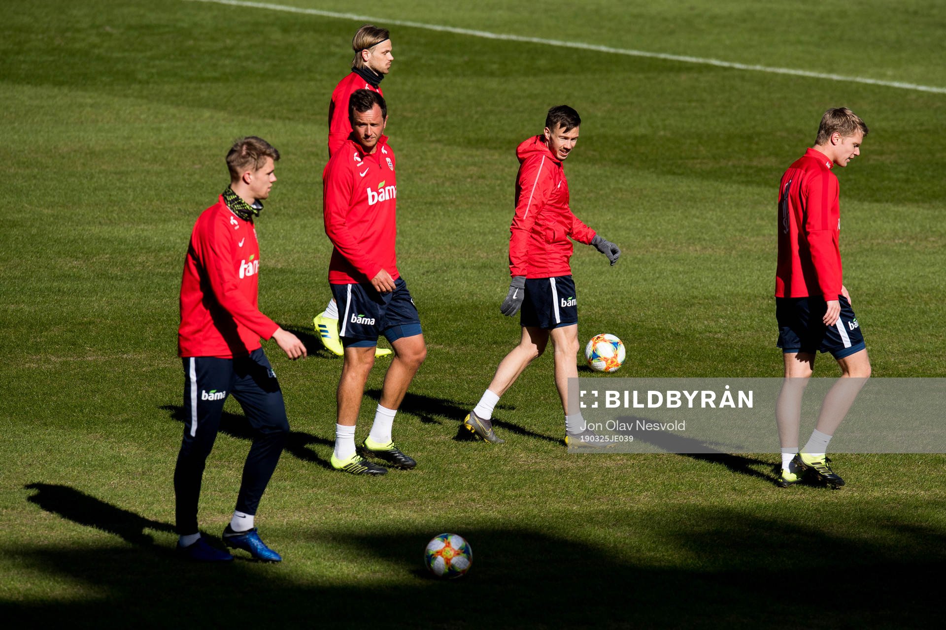 Kristoffer Ajer, Even Hovland, Iver Fossum, Martin Linnes