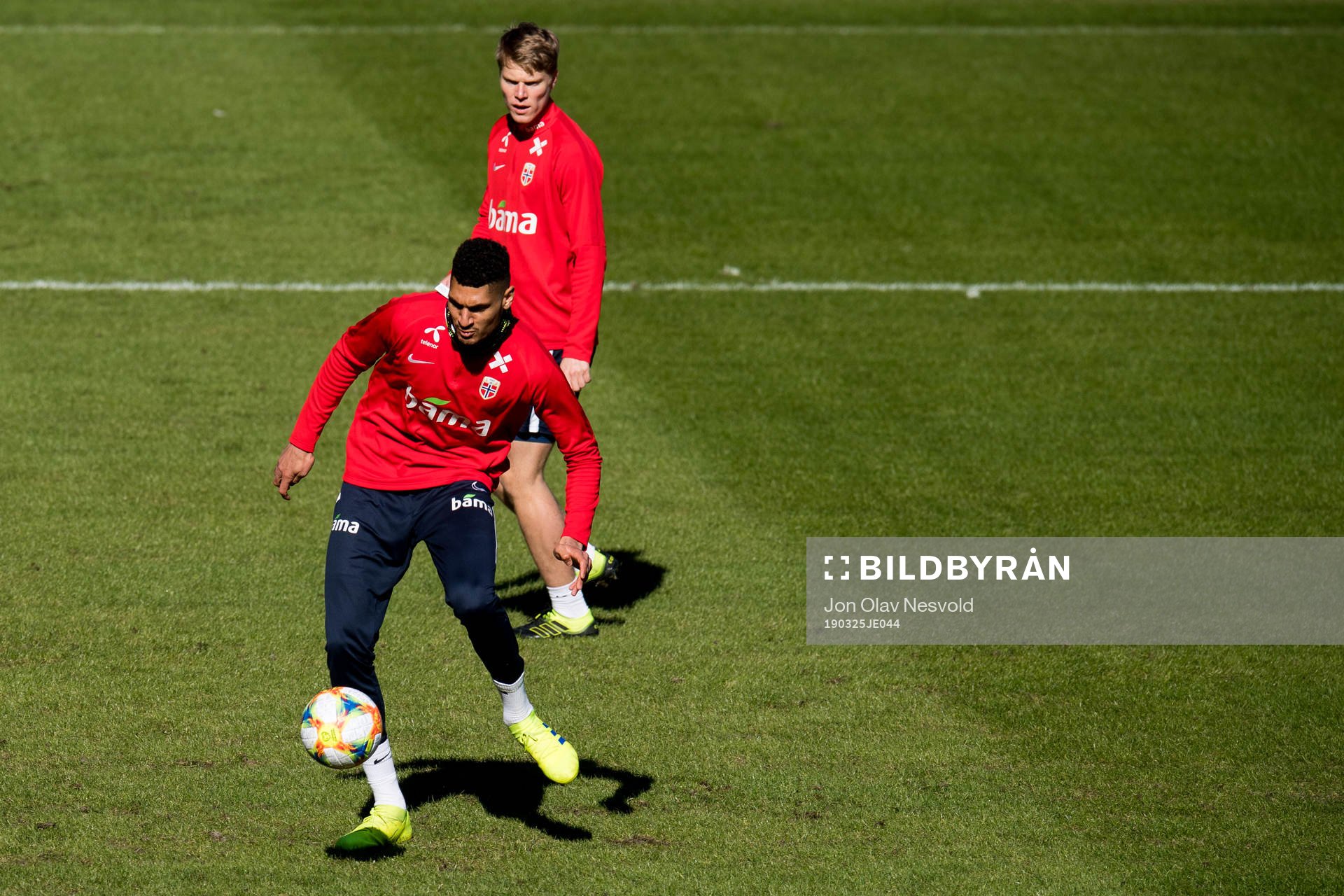 Bjørn Maars Johnsen and Sigurd Rosted of Norway