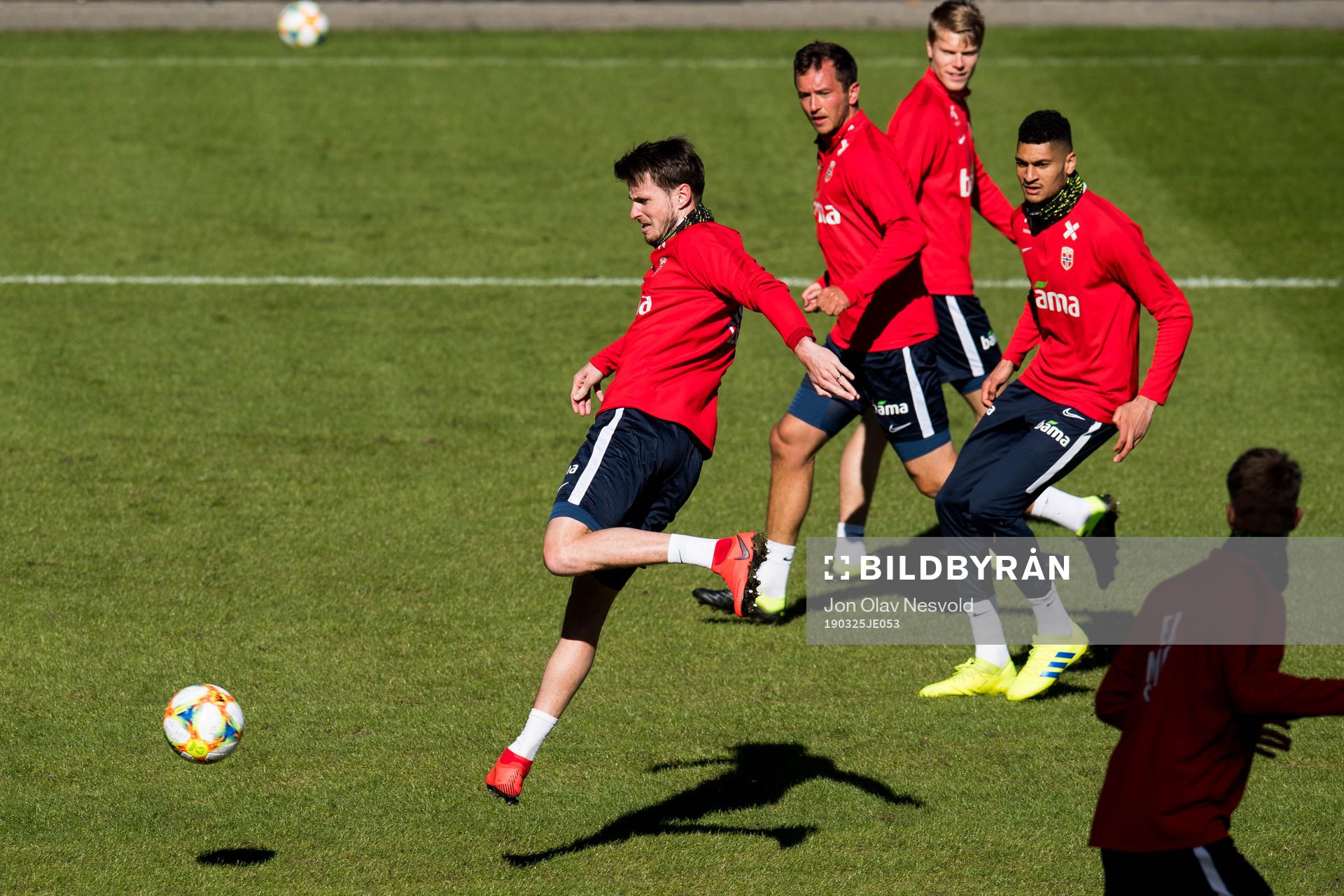 Håvard Nordtveit, Even Hovland, Sigurd Rosted and Bjørn