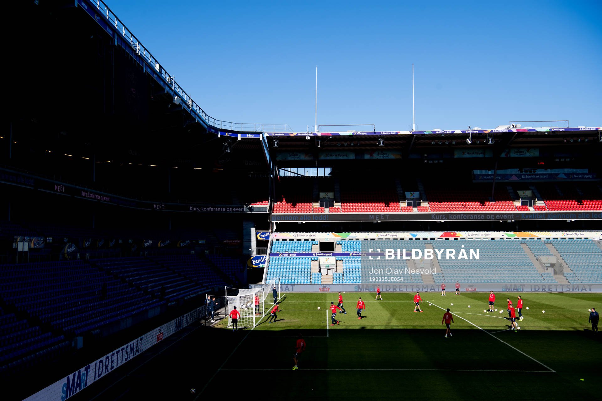 General view of Ullevaal Stadion