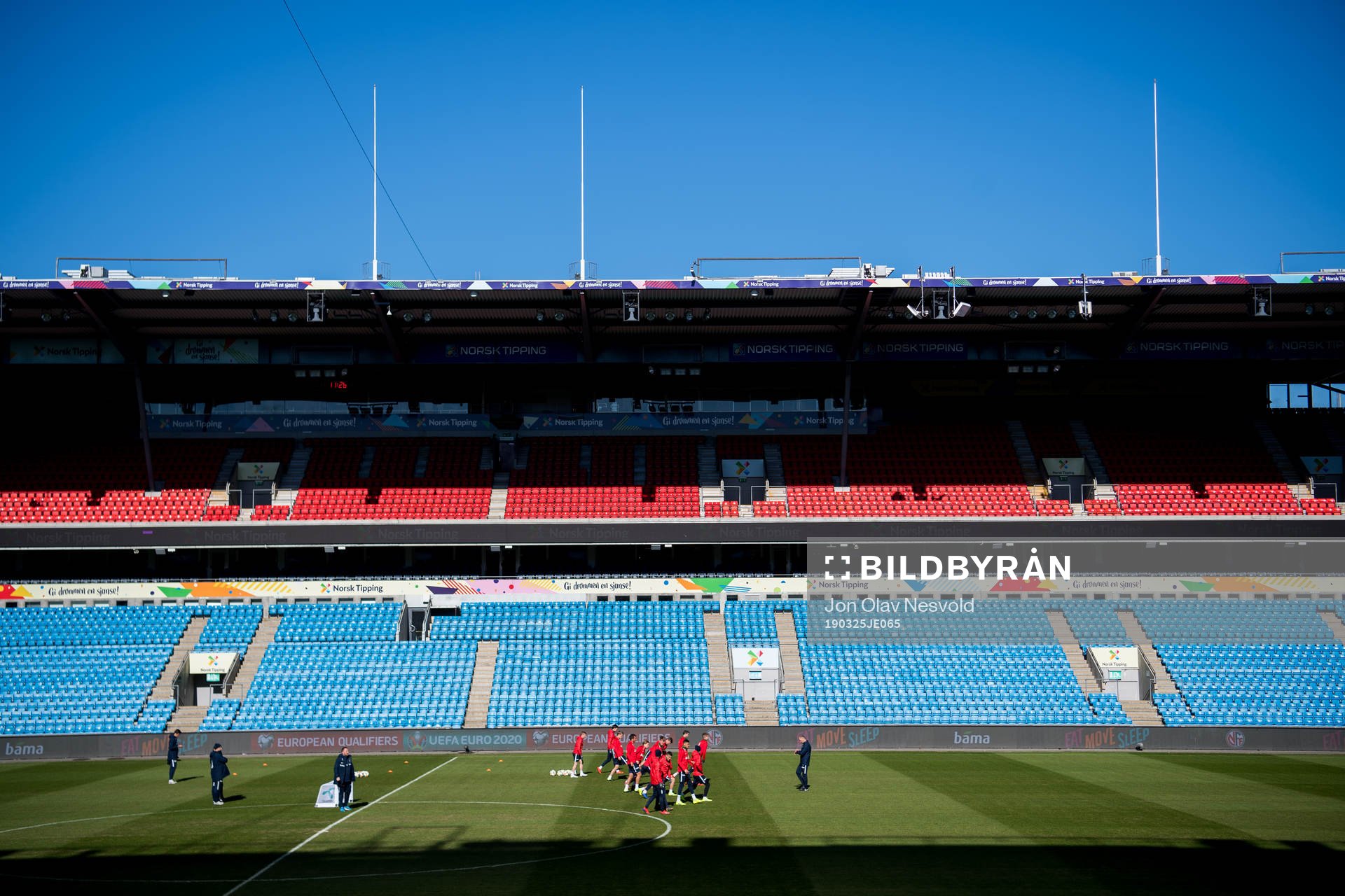 General view of Ullevaal Stadion