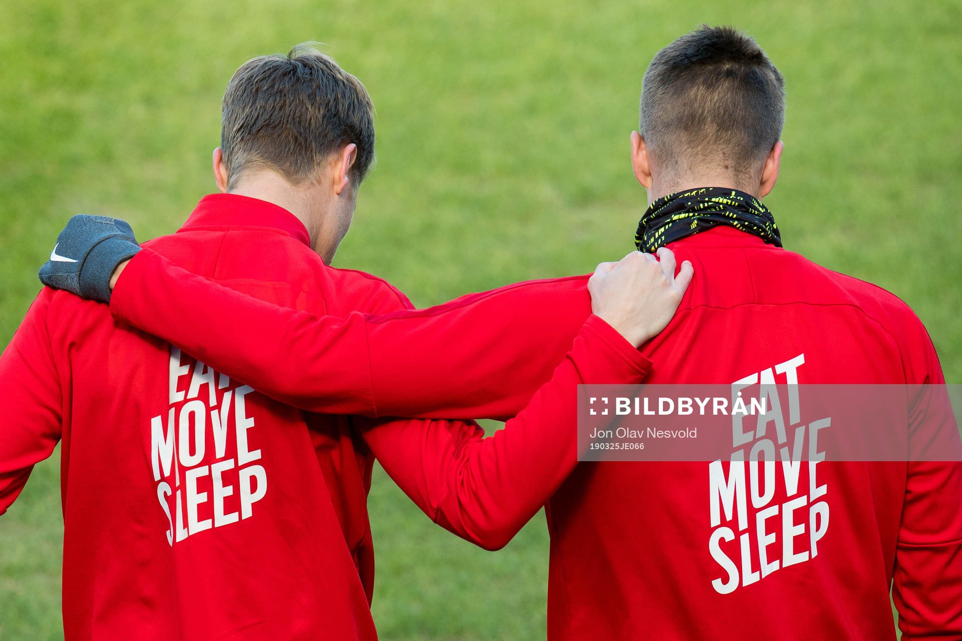 Sigurd Rosted and Markus Henriksen of Norway