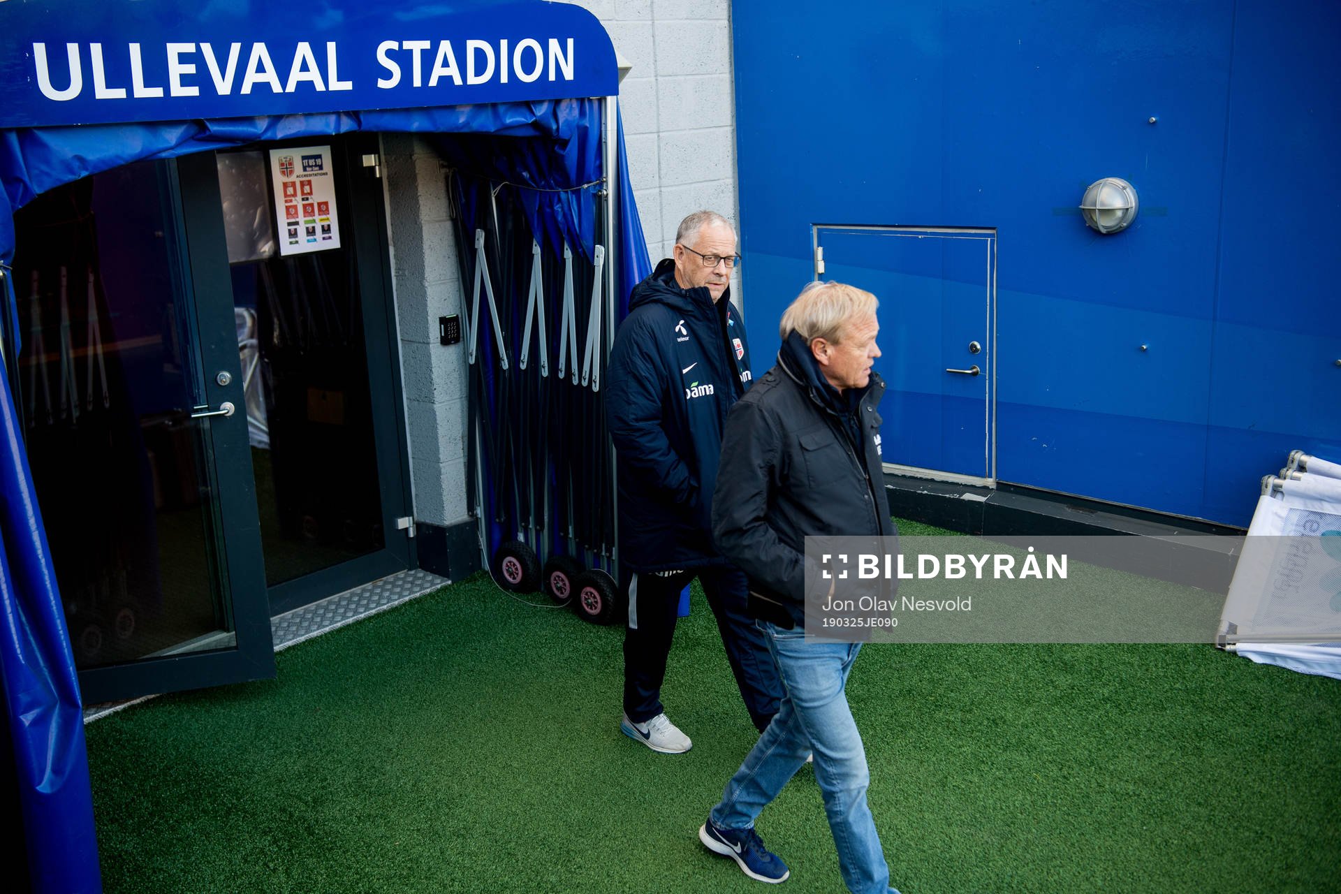 Lars Lagerbäck, head coach of Norway