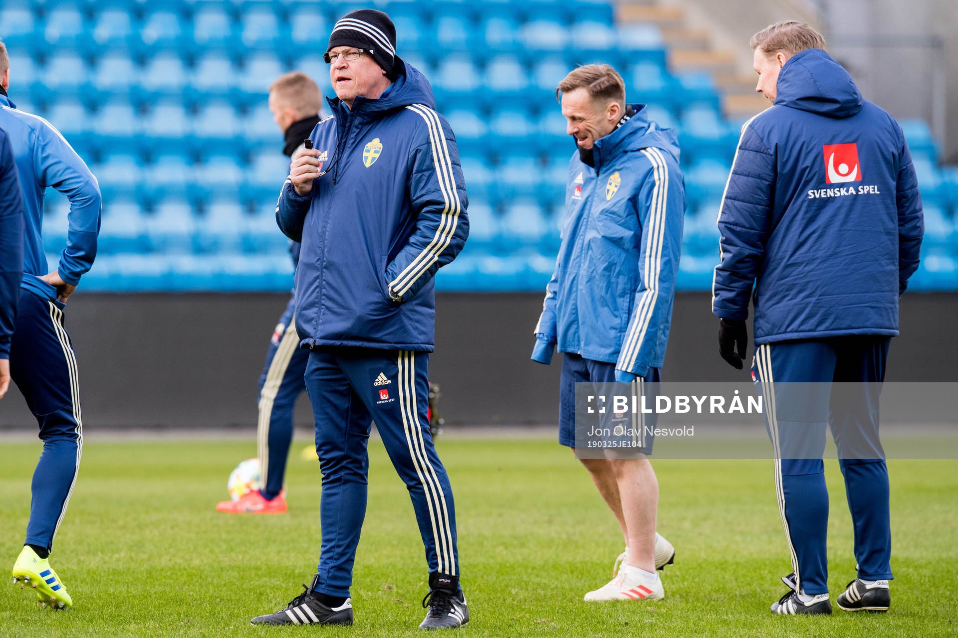 Head coach Janne Andersson of the Swedish national football
