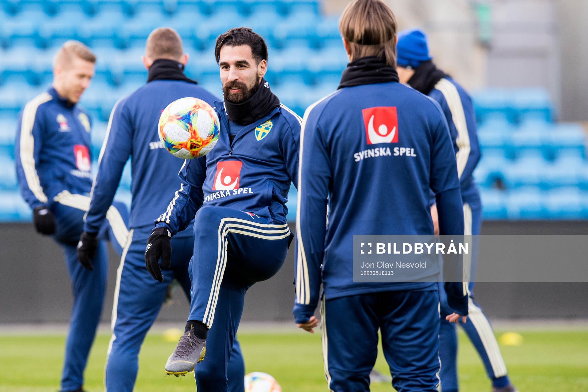 Jimmy Durmaz of the Swedish national football team