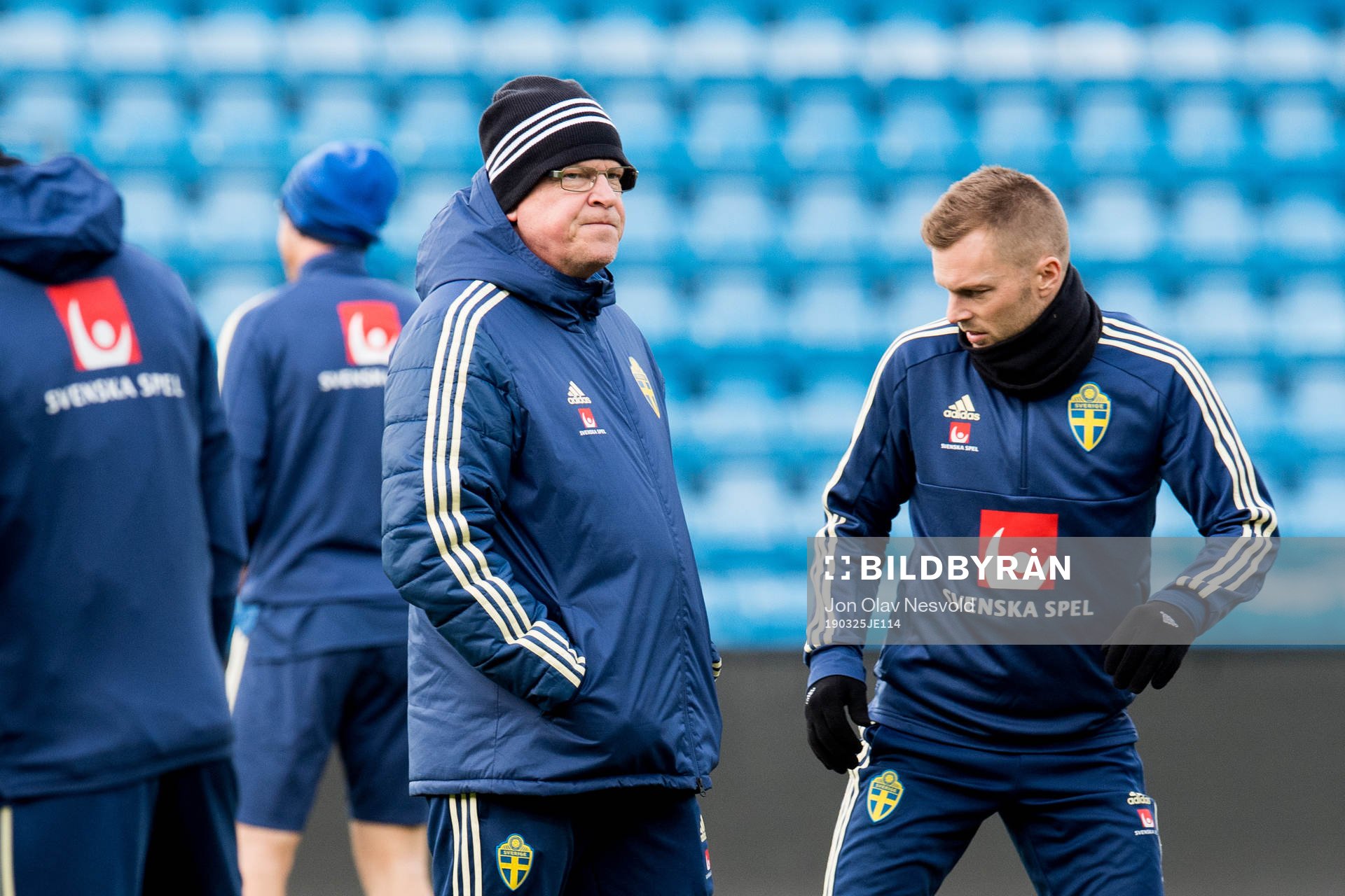 Head coach Janne Andersson of the Swedish national football