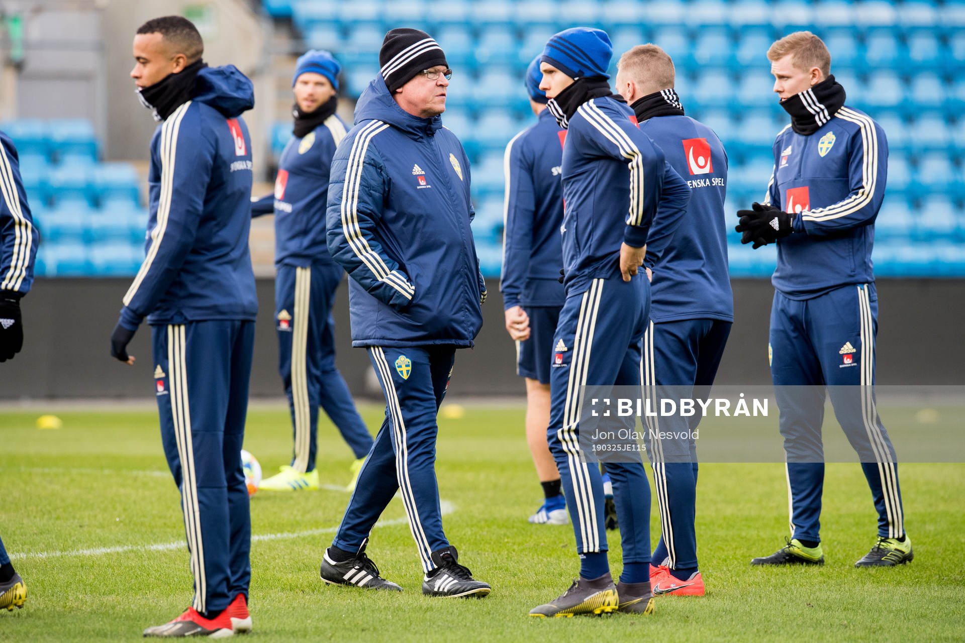Head coach Janne Andersson of the Swedish national football