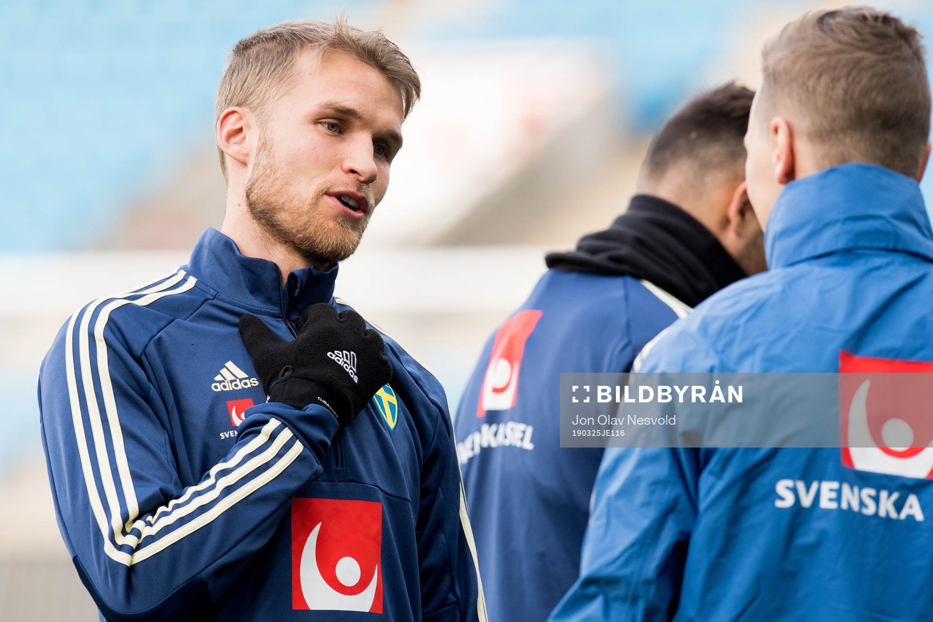 Sebastian Andersson of the Swedish national football team