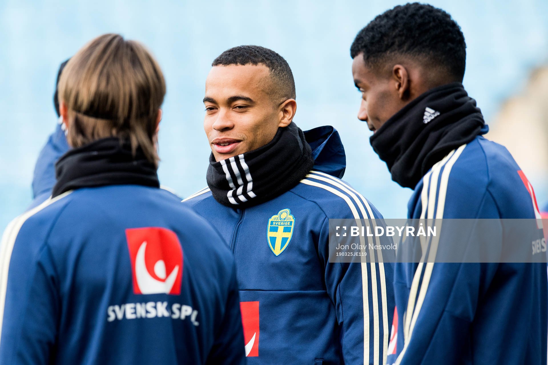 Robin Quaison of the Swedish national football team