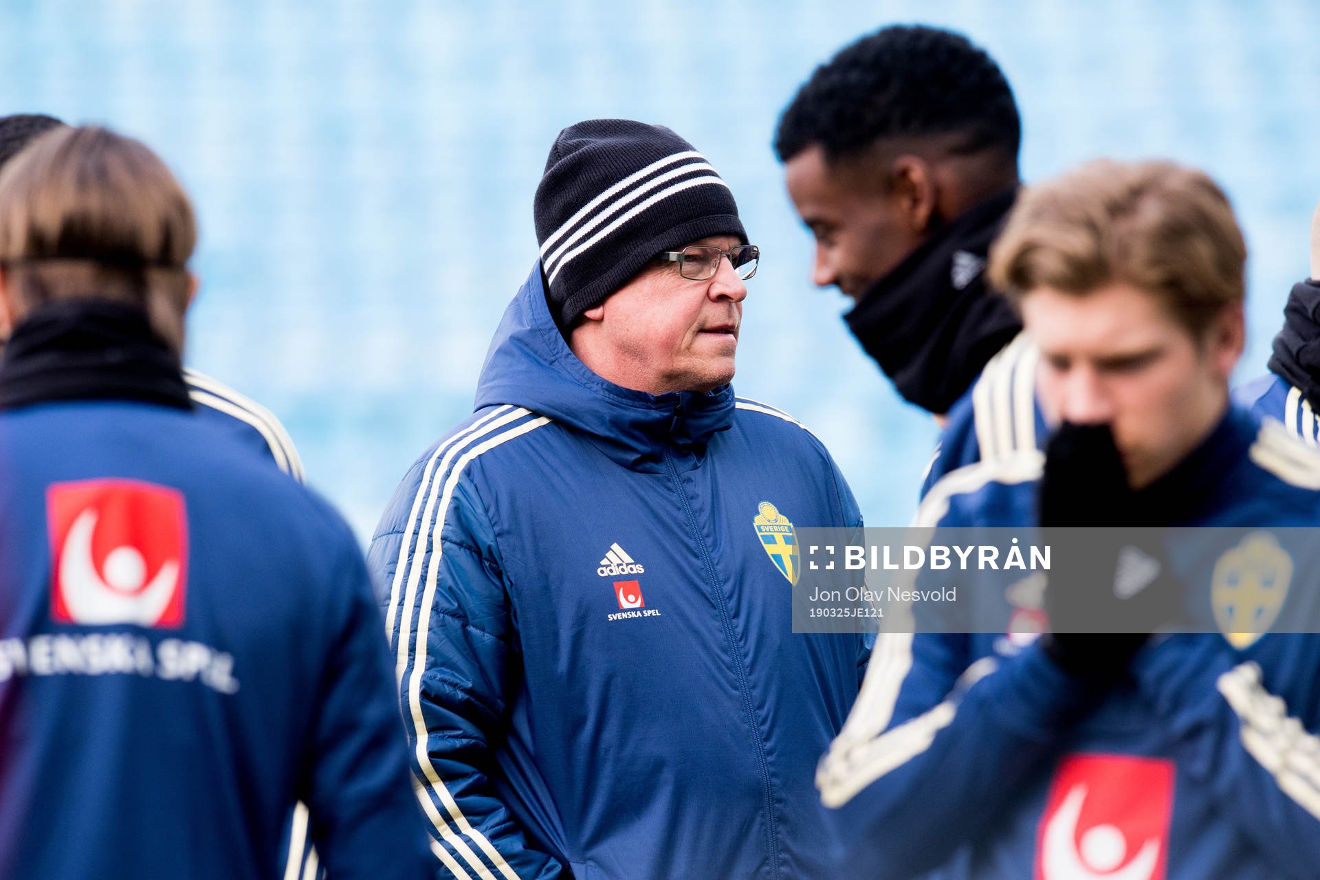 Head coach Janne Andersson of the Swedish national football