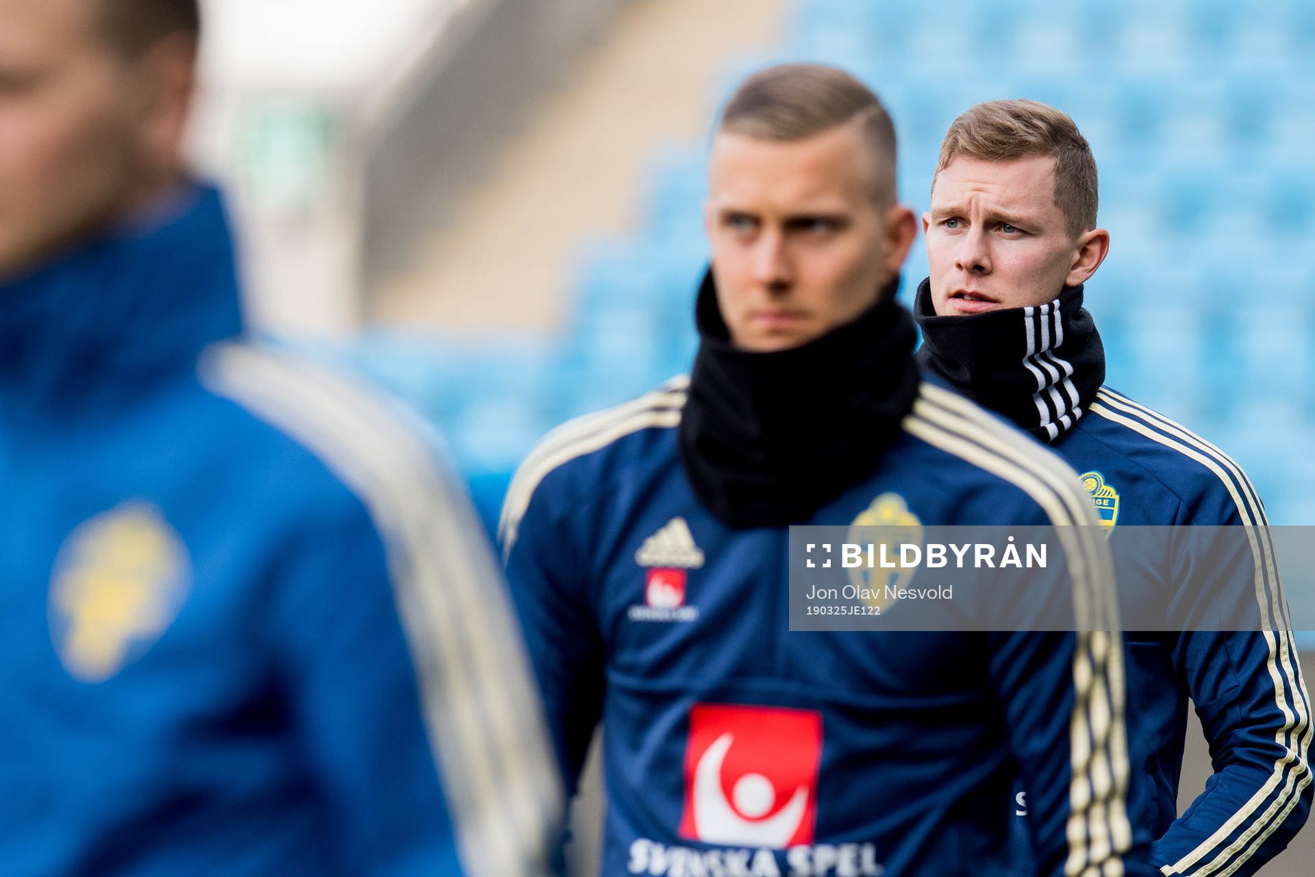 Emil Krafth of the Swedish national football team