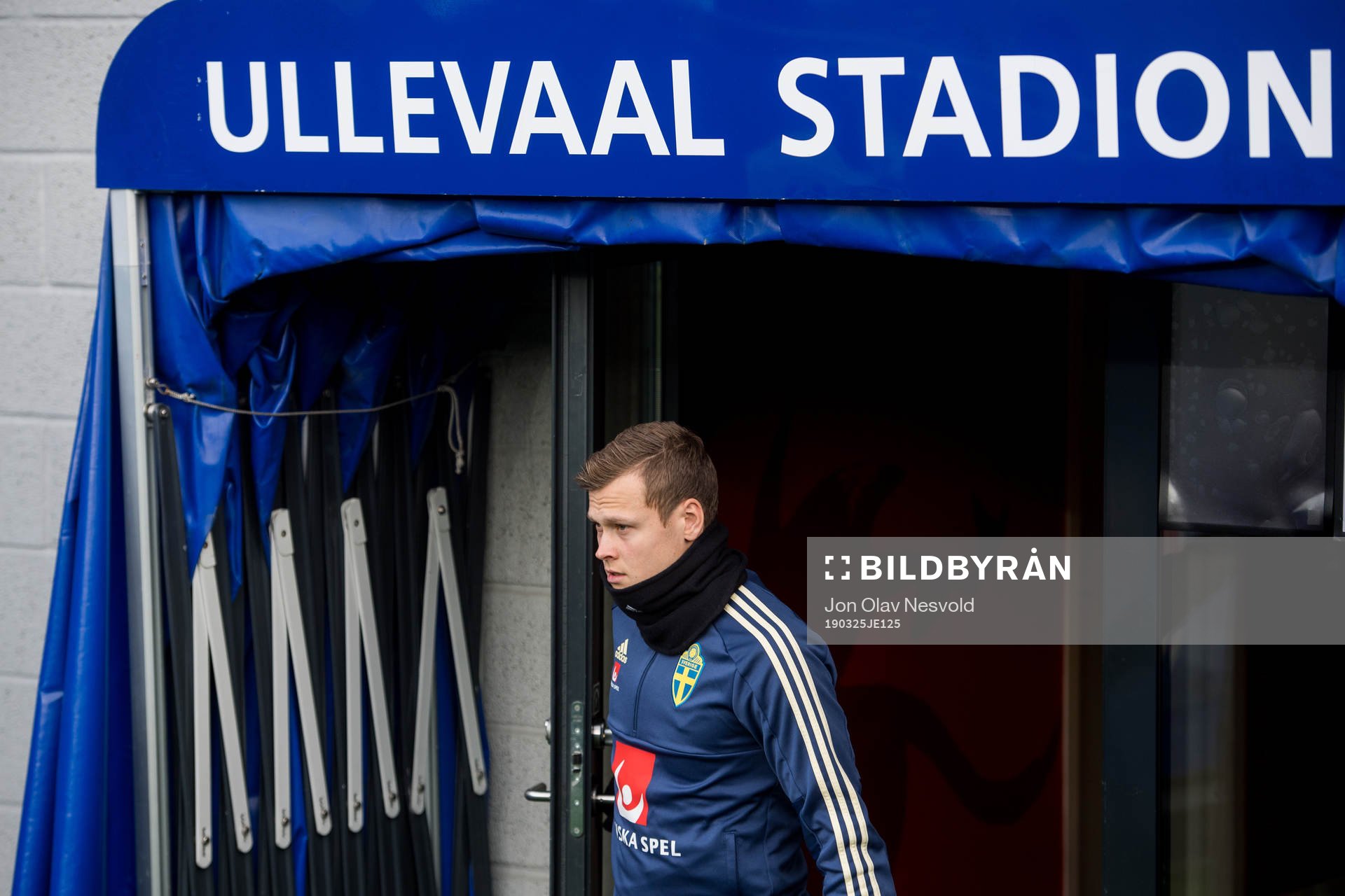 Viktor Claesson of the Swedish national football team