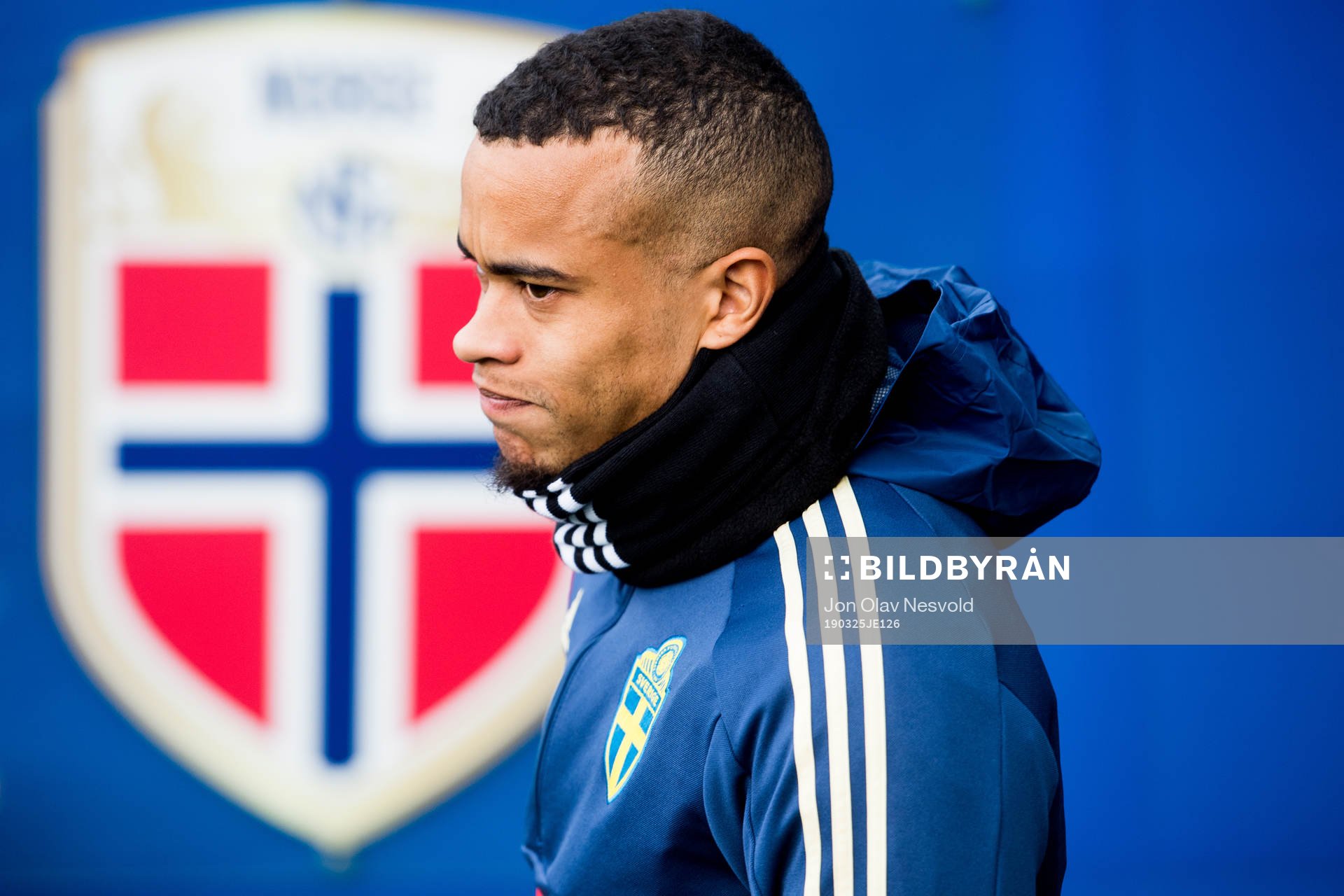 Robin Quaison of the Swedish national football team
