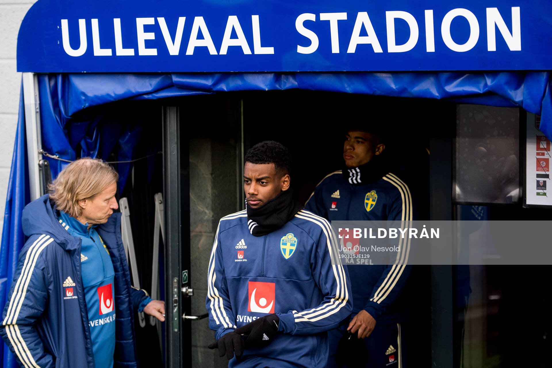 Alexander Isak of the Swedish national football team